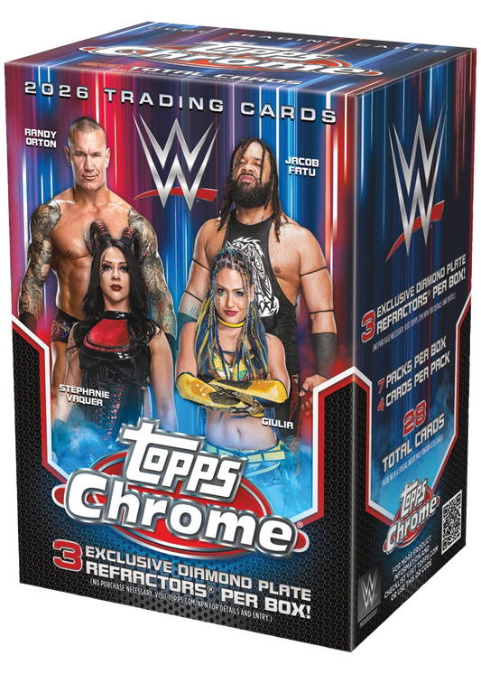 Topps Chrome® WWE Wrestling 2026 - Value Box