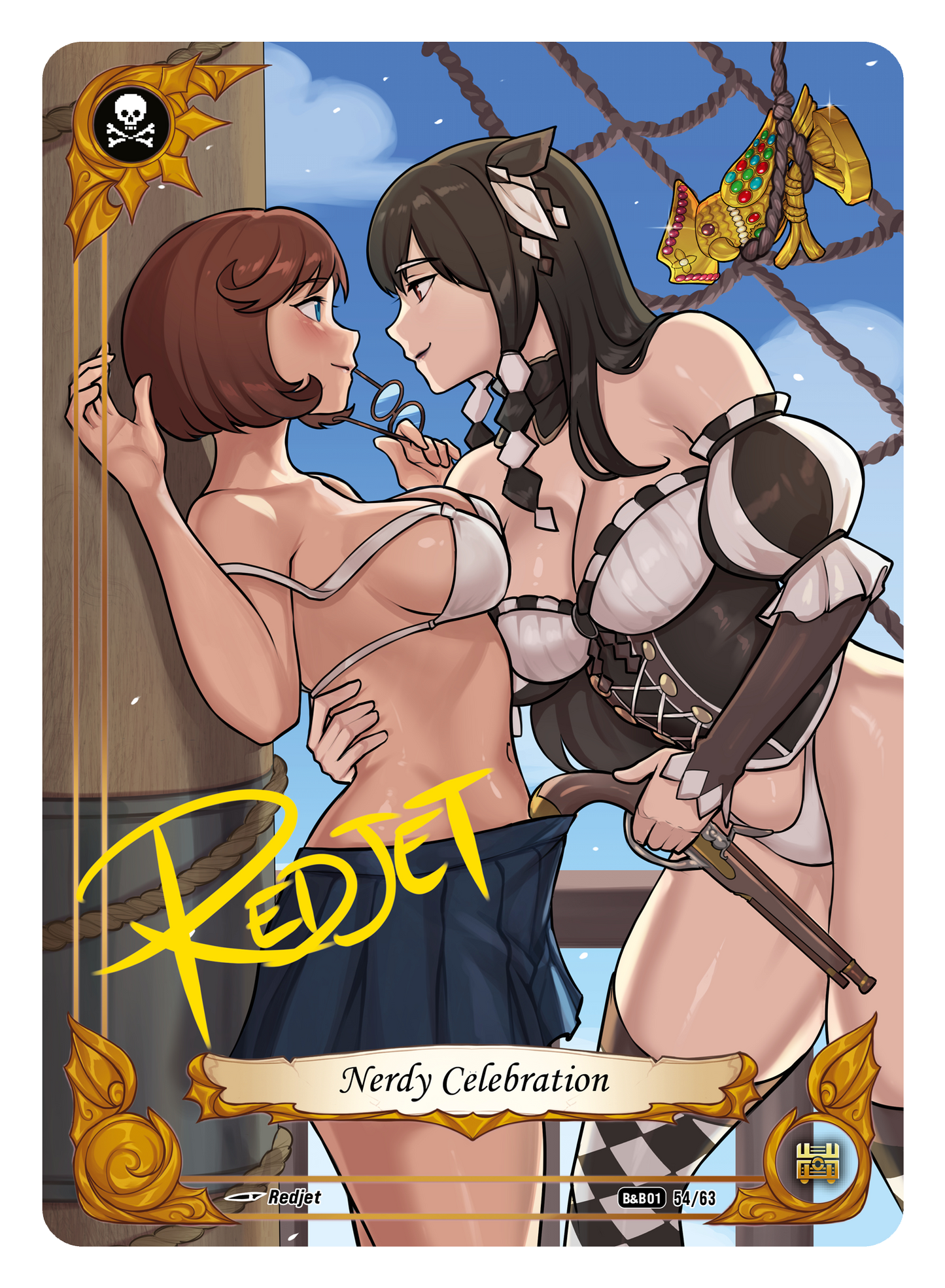 Nerdy Celebration - Treasure Rare Rarity #54 Booty & Beauties