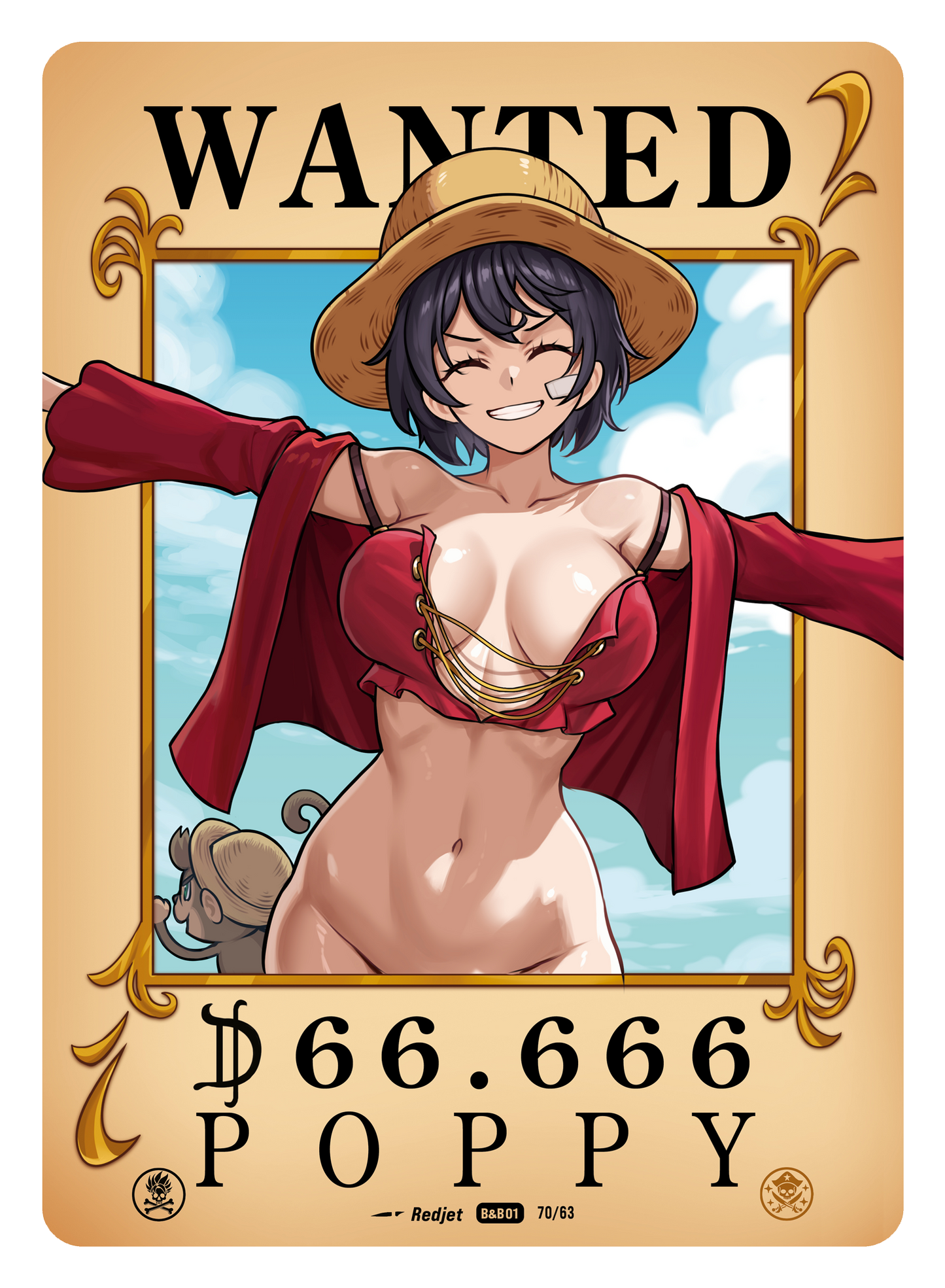 POPPY - Secret Rare Wanted Rarity #70 Booty & Beauties