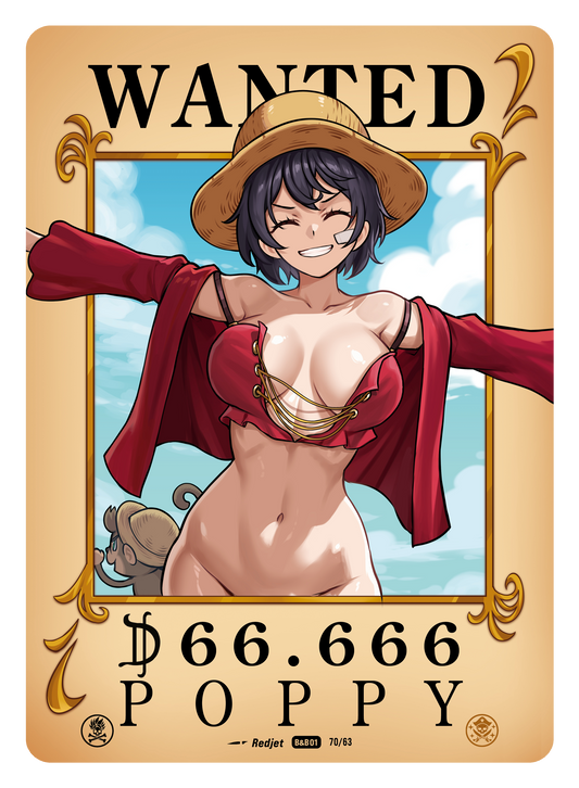 POPPY - Secret Rare Wanted Rarity #70 Booty & Beauties