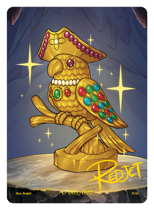 Golden Parrot - Treasure Unique Rarity #74 Booty & Beauties