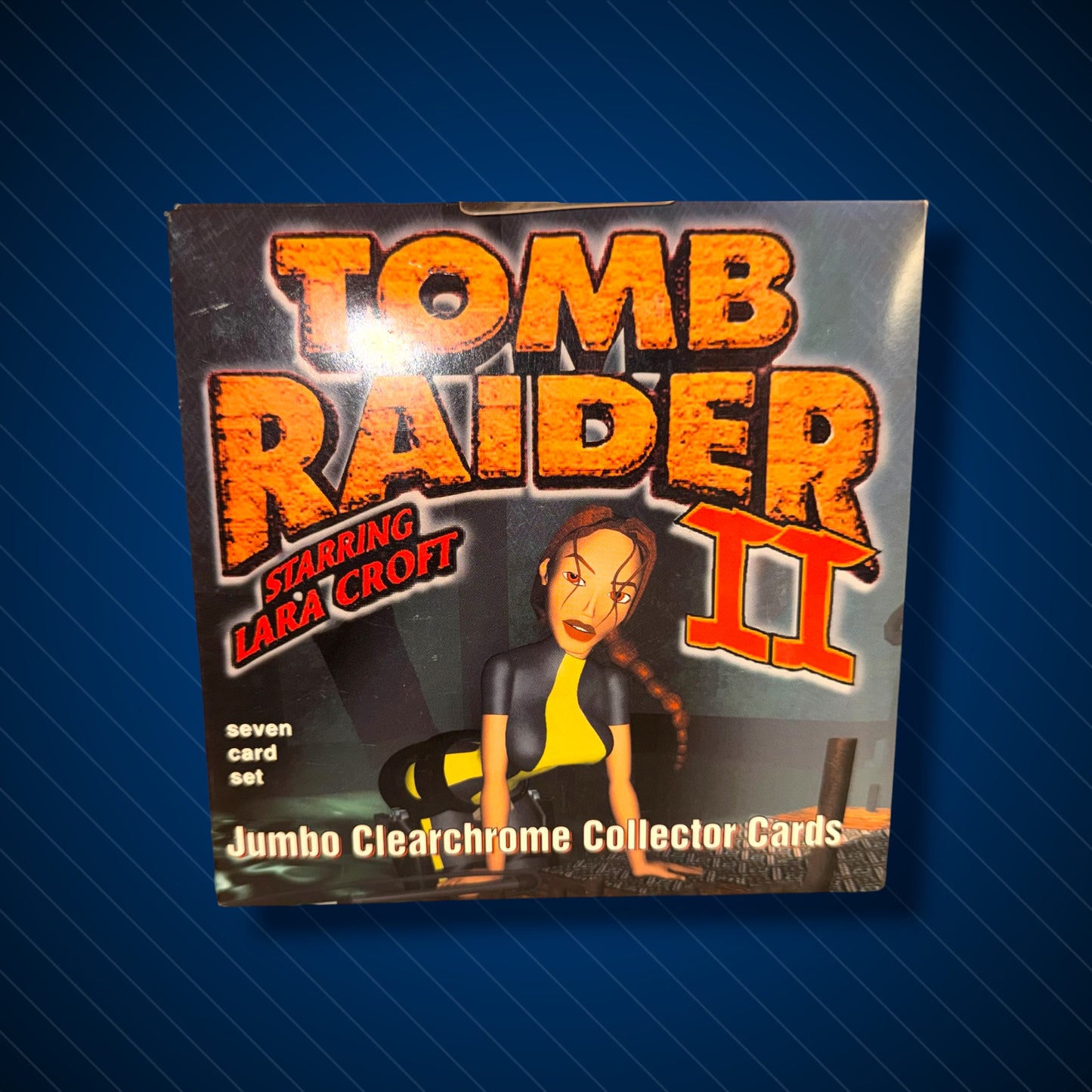 Tomb Raider 2: Jumbo Clearchrome Collector Cards 1997