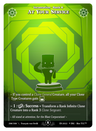 Rise TCG - At Your Service  #298