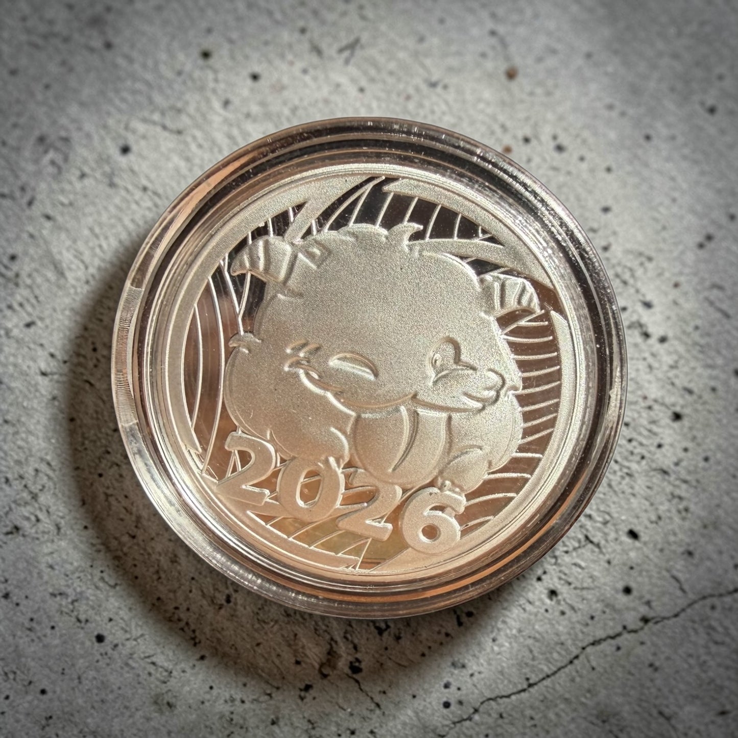 Riftbound Lunar Revel Bundle - Metall Silver Poro Token