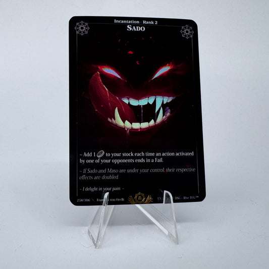 #85 Sado | 258/306 | Holo | Sample-C | Uncommon (EN)