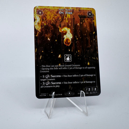 #93 On Fire | 022/308 | Non Holo | Sample 2 | Rare (EN)