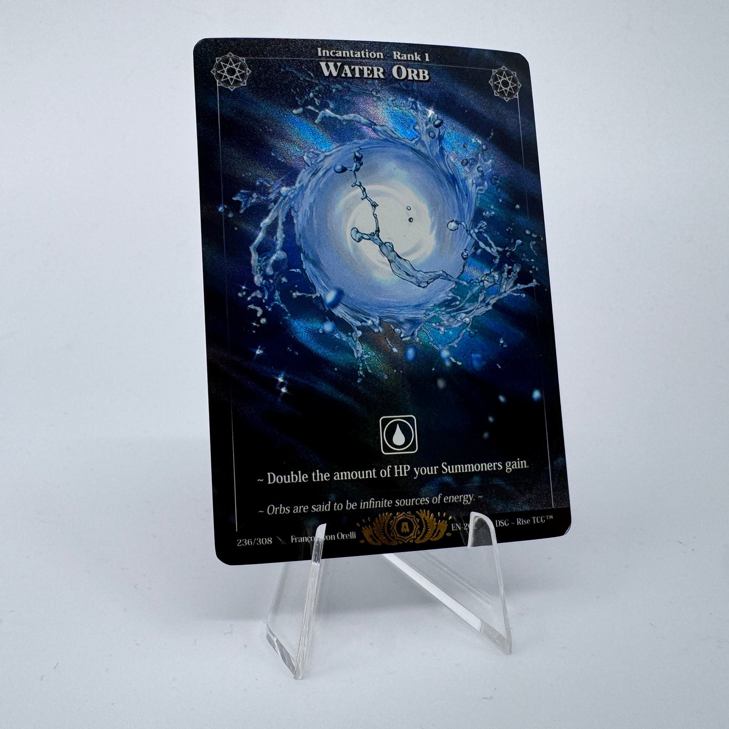 #98 Water Orb | 236/308 | Holo | Alpha | Legendary (EN)