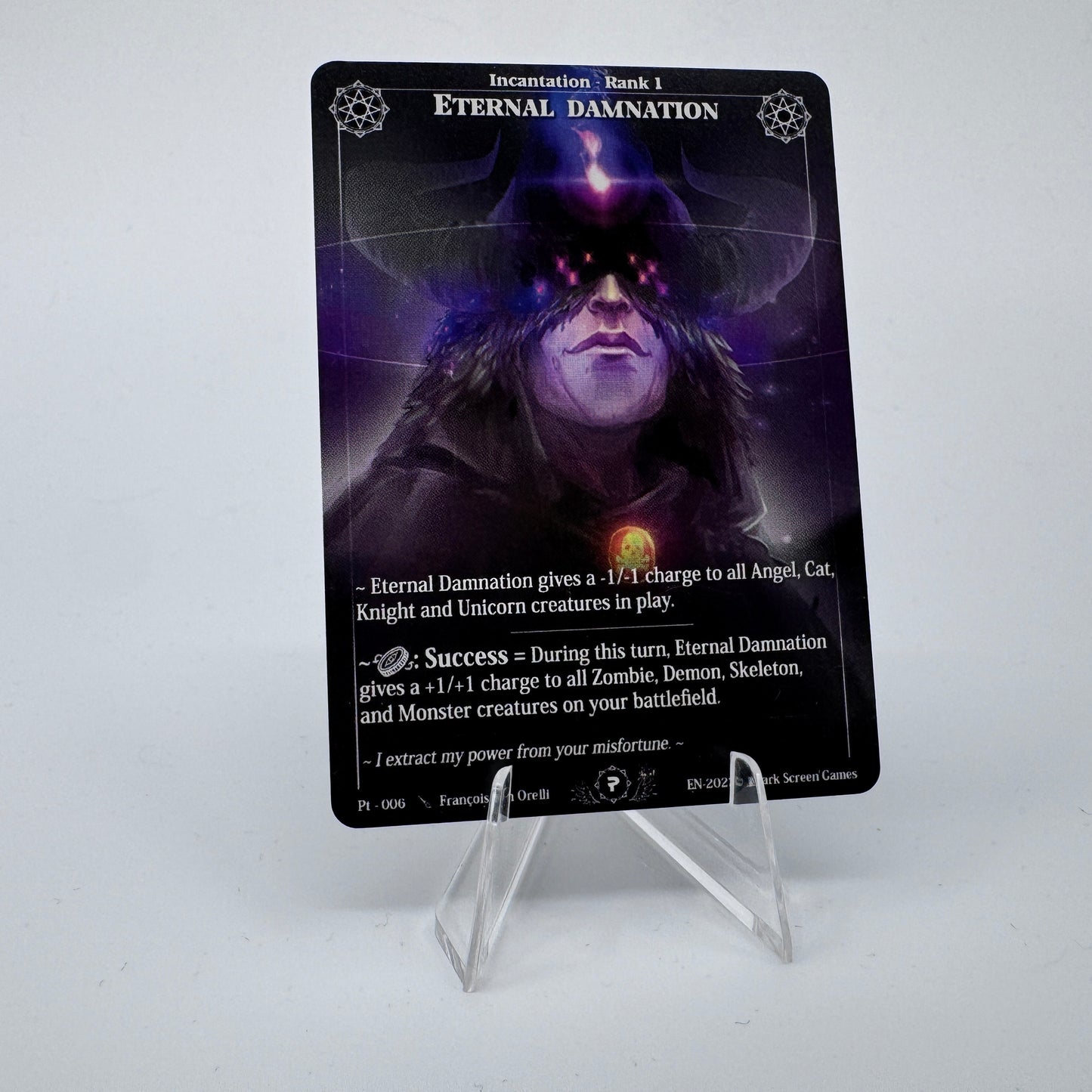 #100 Eternal Damnation | Pt - 006 | Non Holo | Patreon | Uncommon (EN)