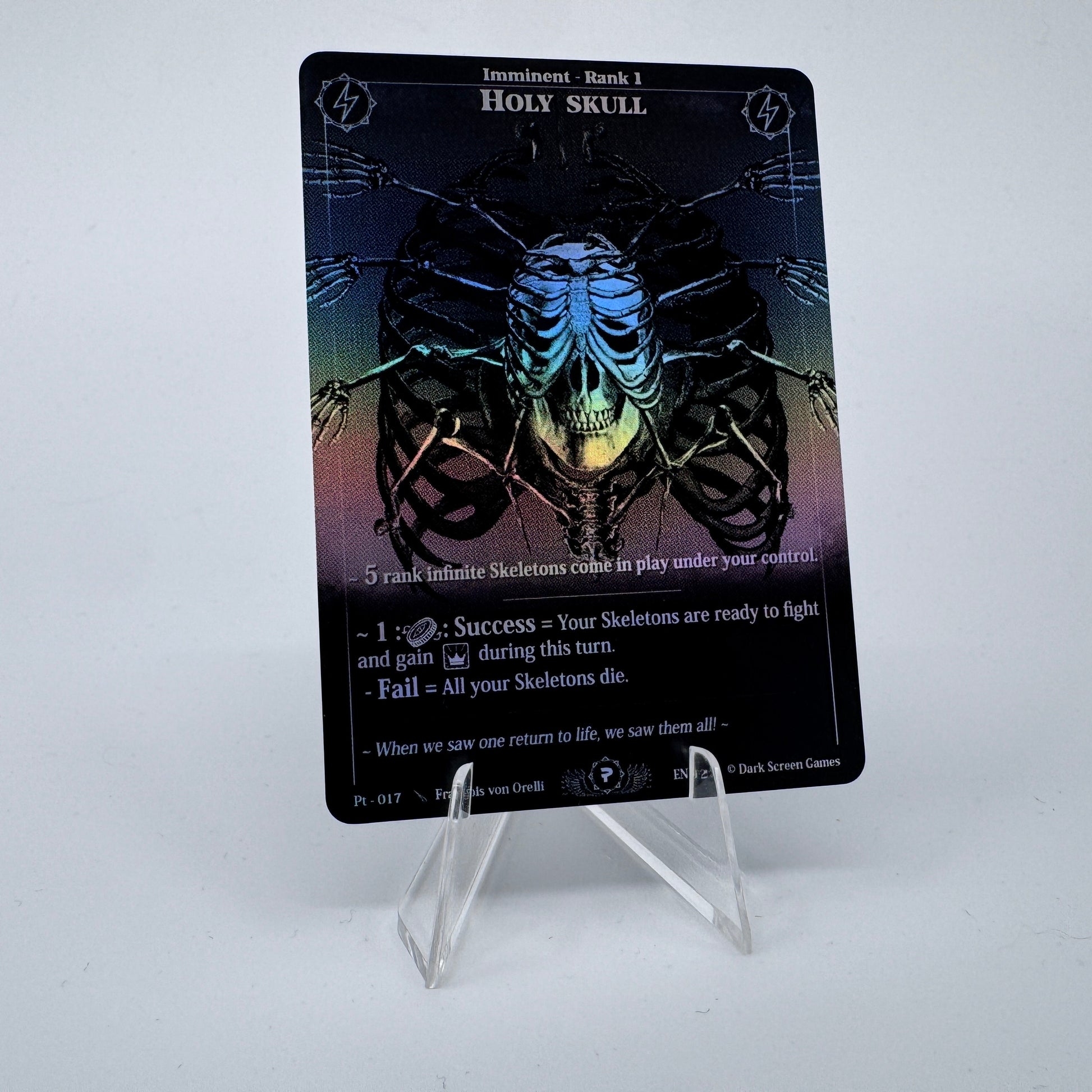 #101 Holy Skull | Pt - 017 | Holo | Patreon | Rare (EN)
