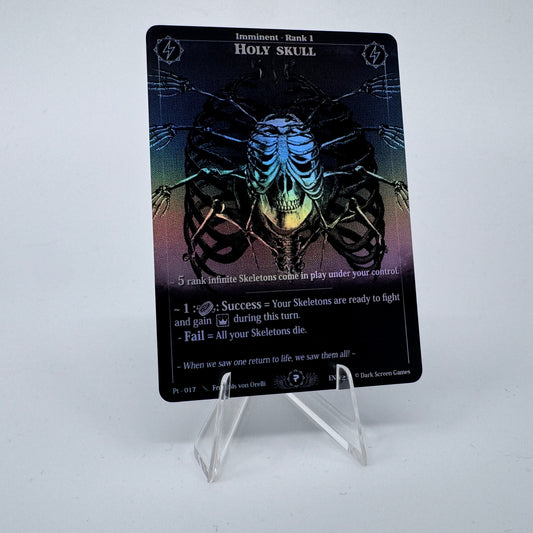 #101 Holy Skull | Pt - 017 | Holo | Patreon | Rare (EN)