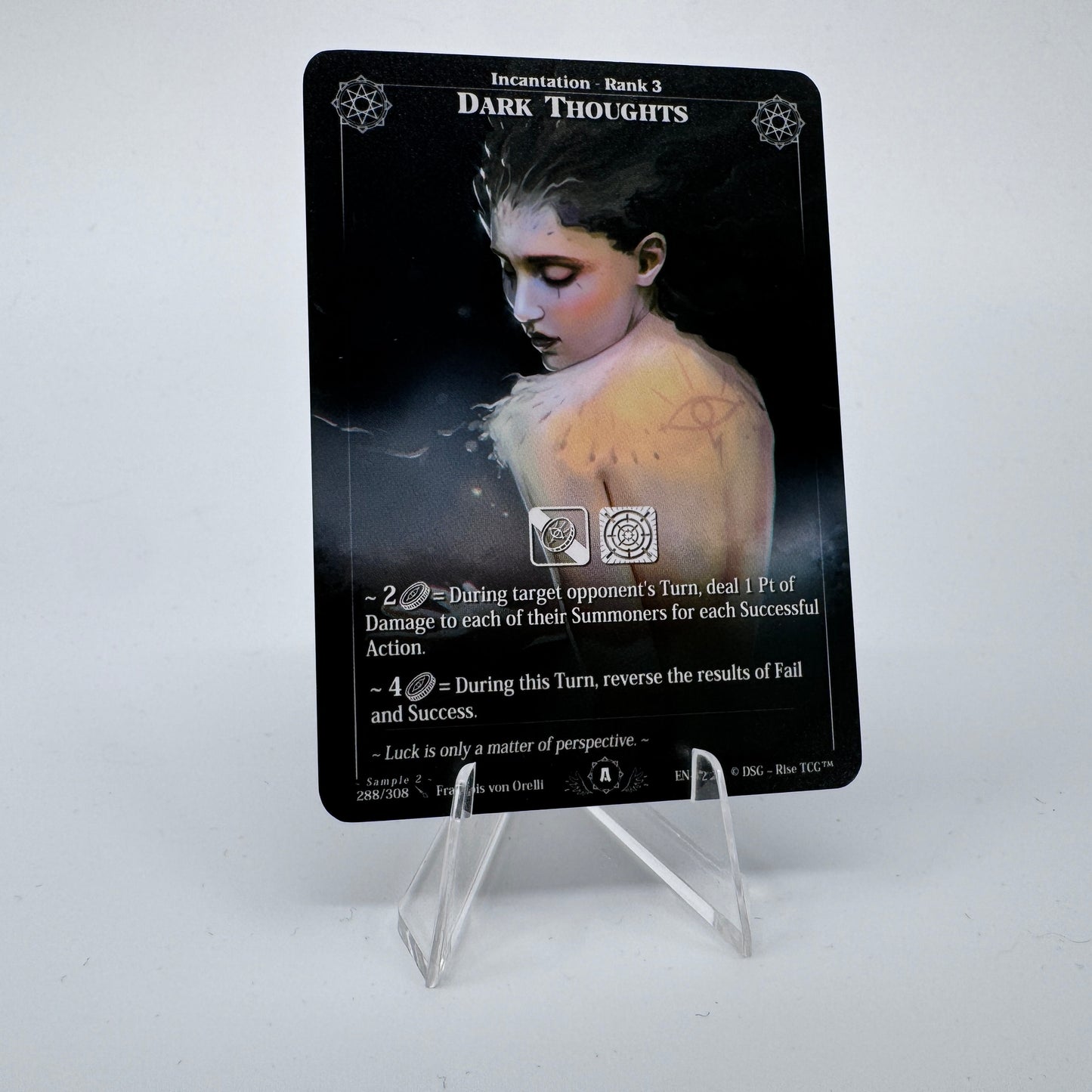 #104 Dark Thoughts | 288/308 | Non Holo | Sample 2 | Uncommon (EN)