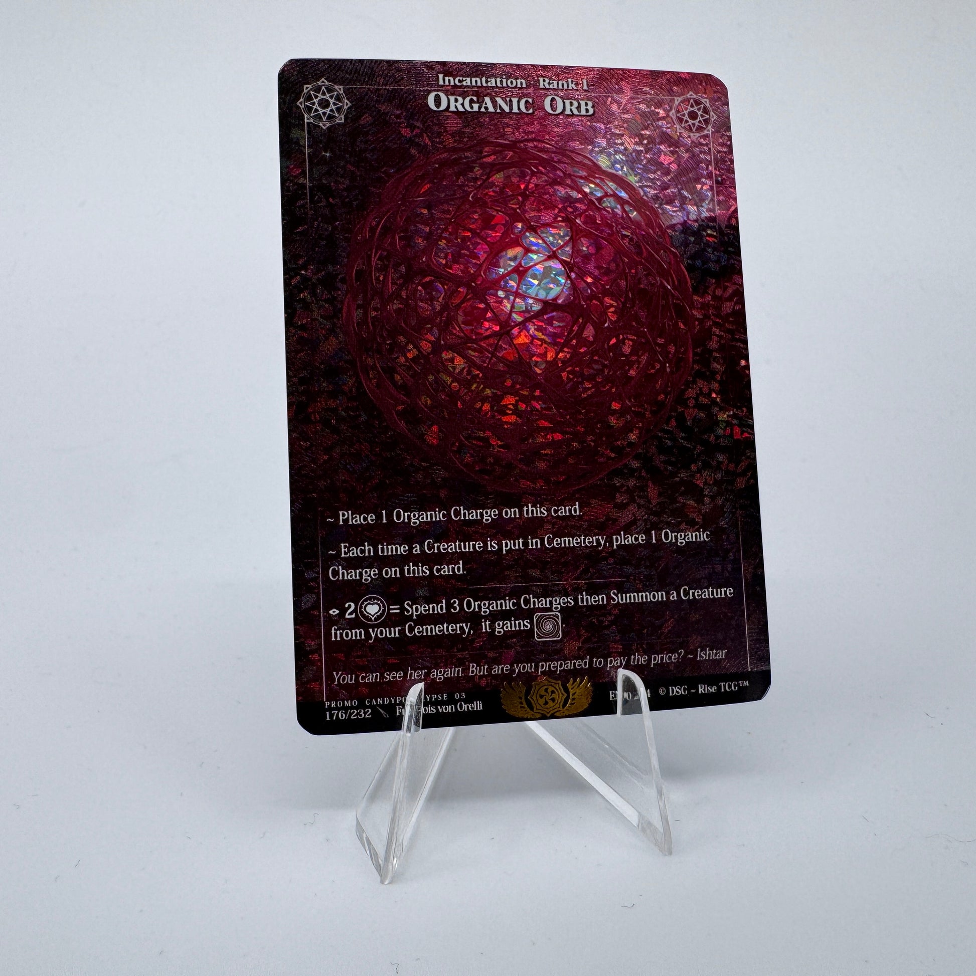 #105 Organic Orb | 176/232 | Cracked Ice Mini Holo Promo | Candypocalypse | Rare (EN)