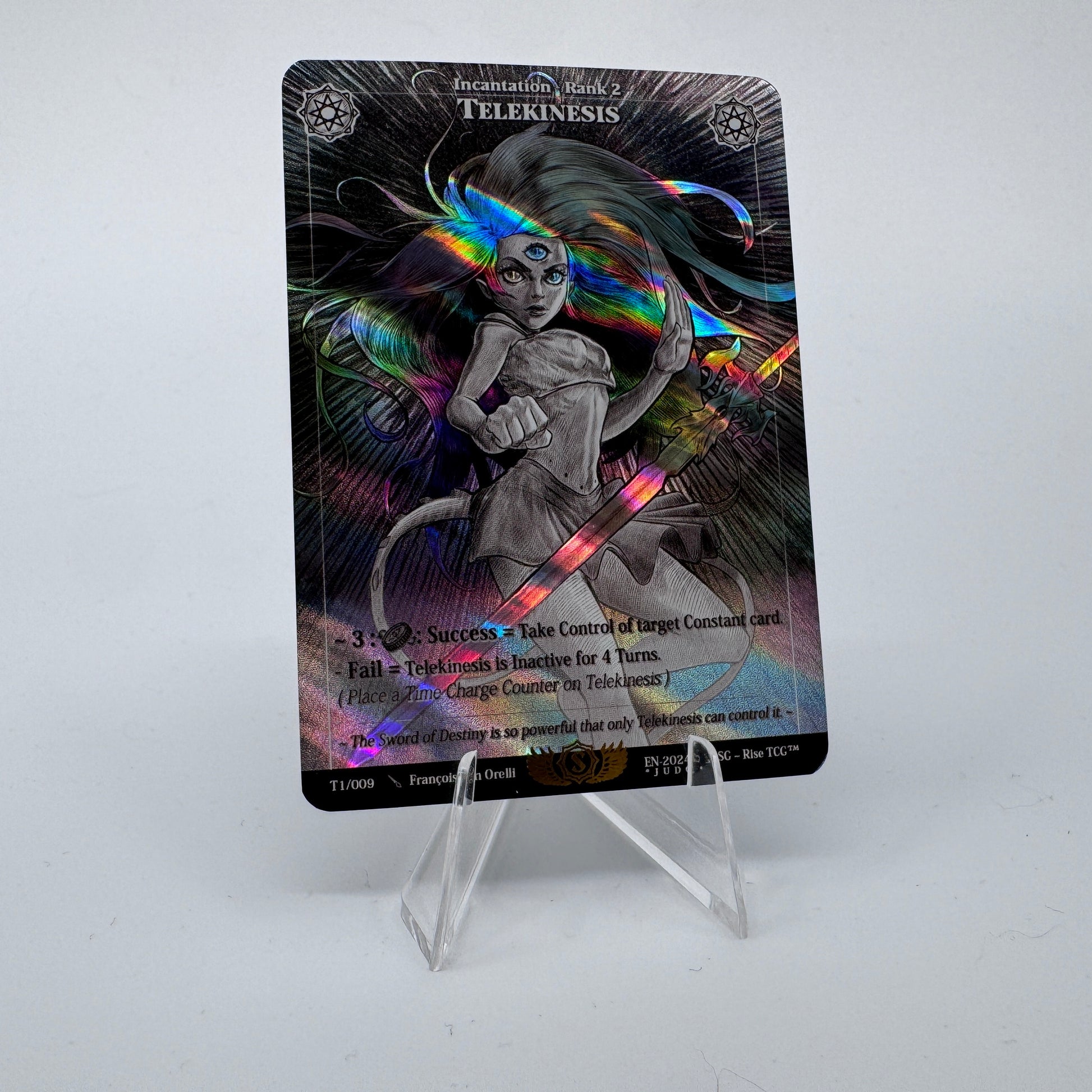 #112 Telekinesis *JUDGE* | T1/009 | Holo | Tournament | Rare (EN)