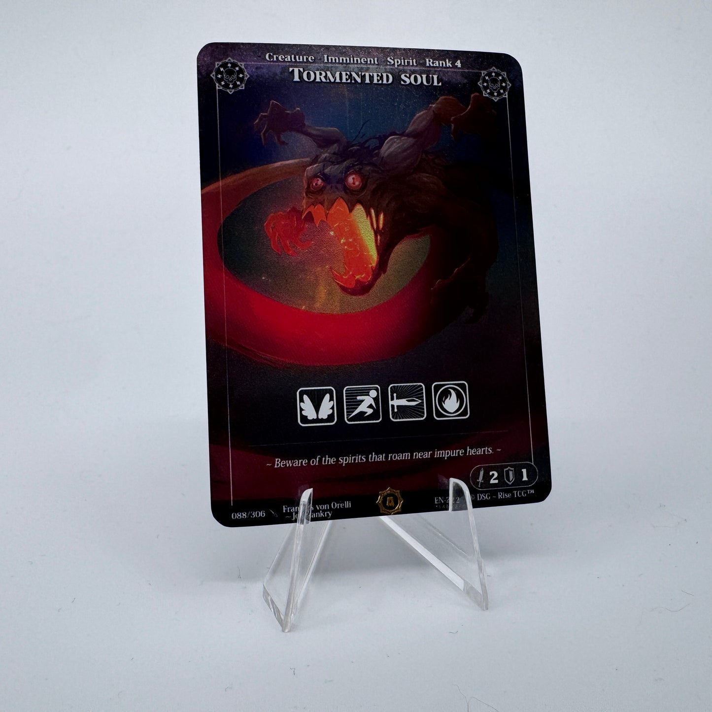 #118 Tormented Soul | 088/306 | Holo | Sample-C | Common (EN)