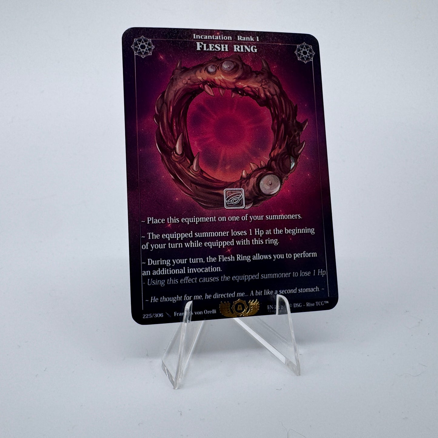 #121 Flesh Ring | 225/306 | Holo | Sample-C | Rare (EN)