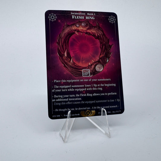 #121 Flesh Ring | 225/306 | Holo | Sample-C | Rare (EN)