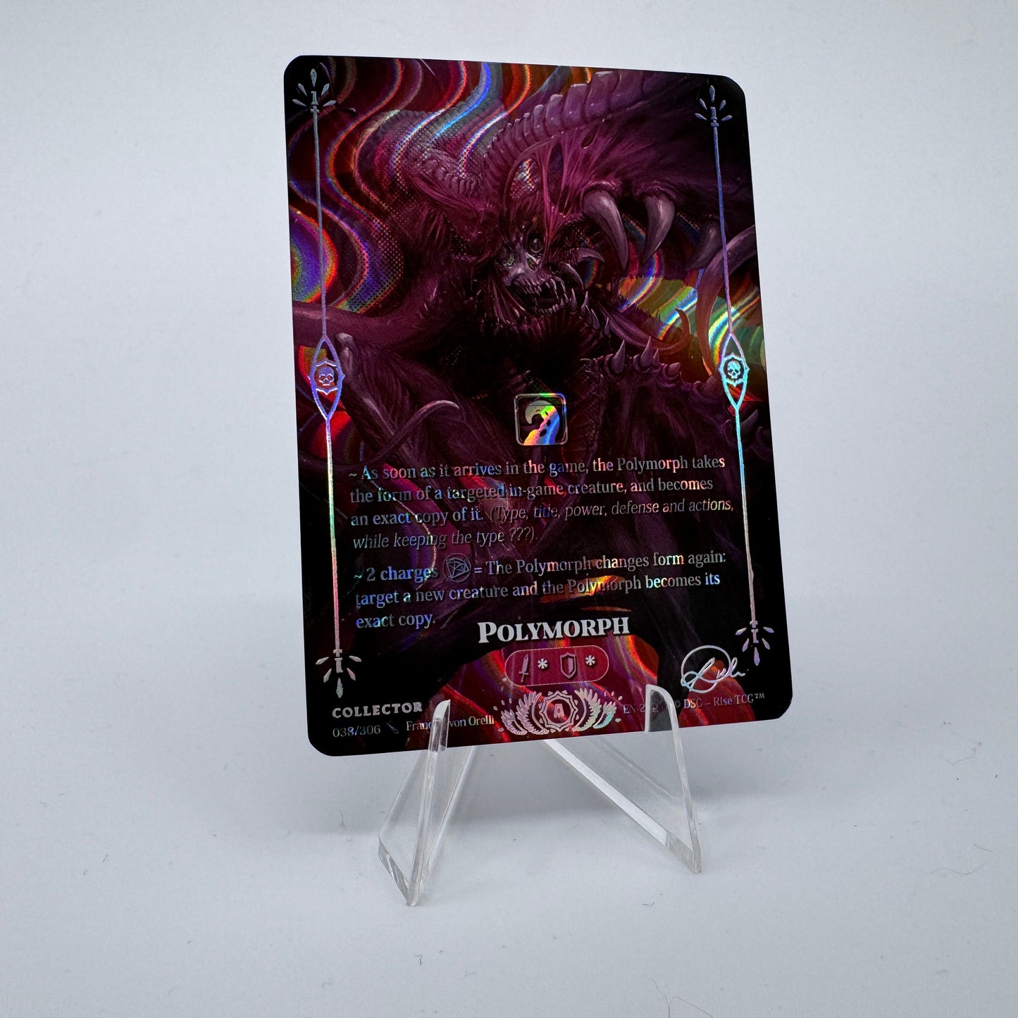 #122 Polymorph | 038/306 | Collector Test Wavy | Vault Pack v1 | Legendary (EN)