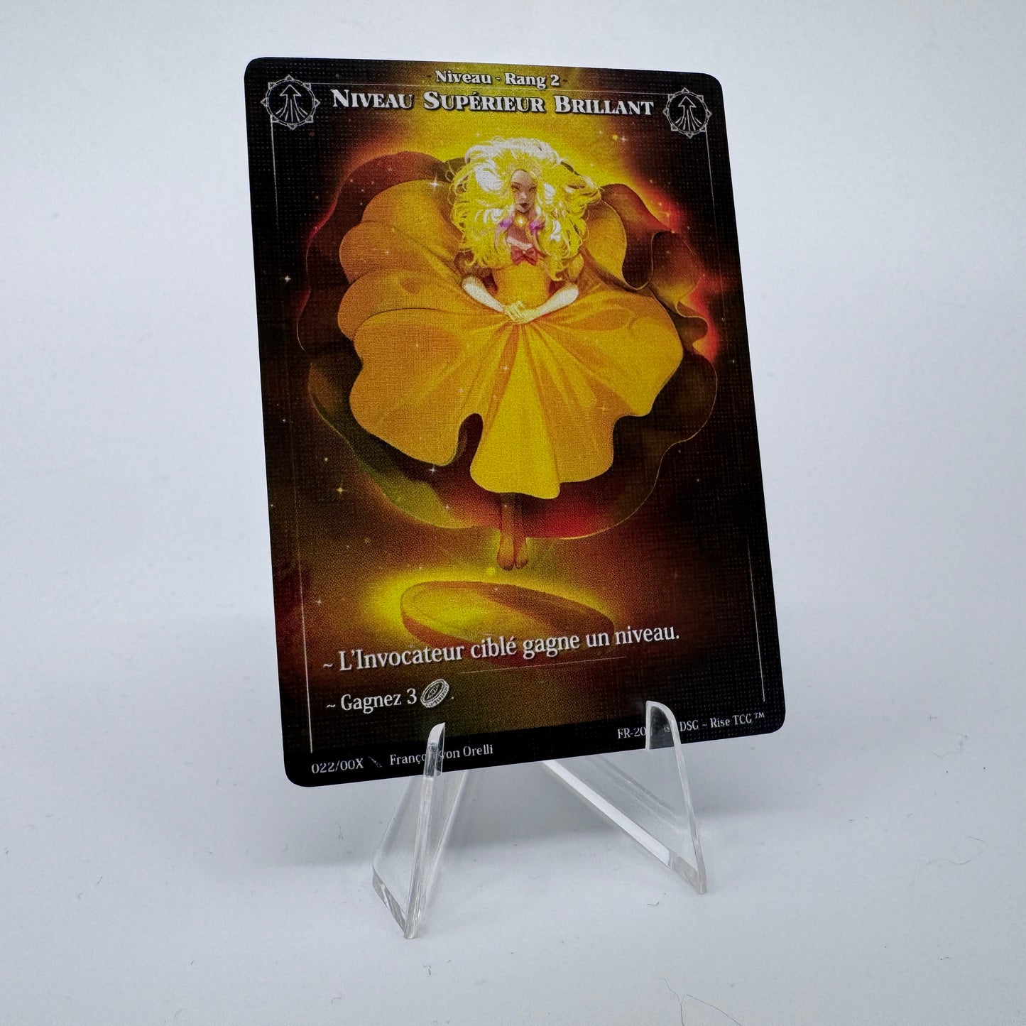 #128 Niveau Superieur Brillant | 022/00X | Poker Card | Precious Pack (FR)