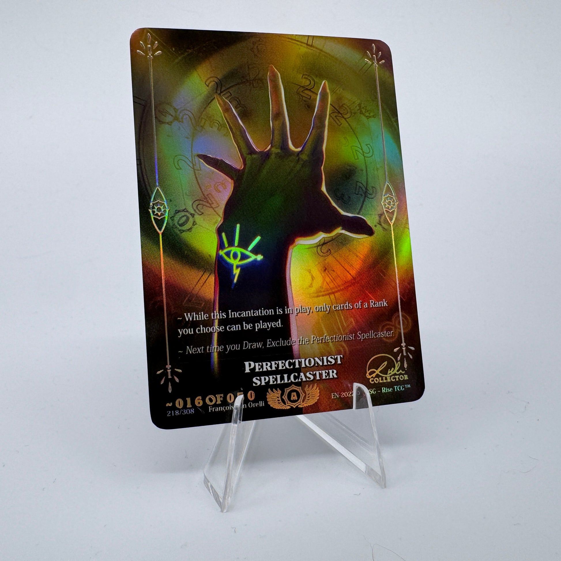 #131 Prefectionist Spellcaster | 218/308 | Collector 016/050 | Alpha | Rare (EN)