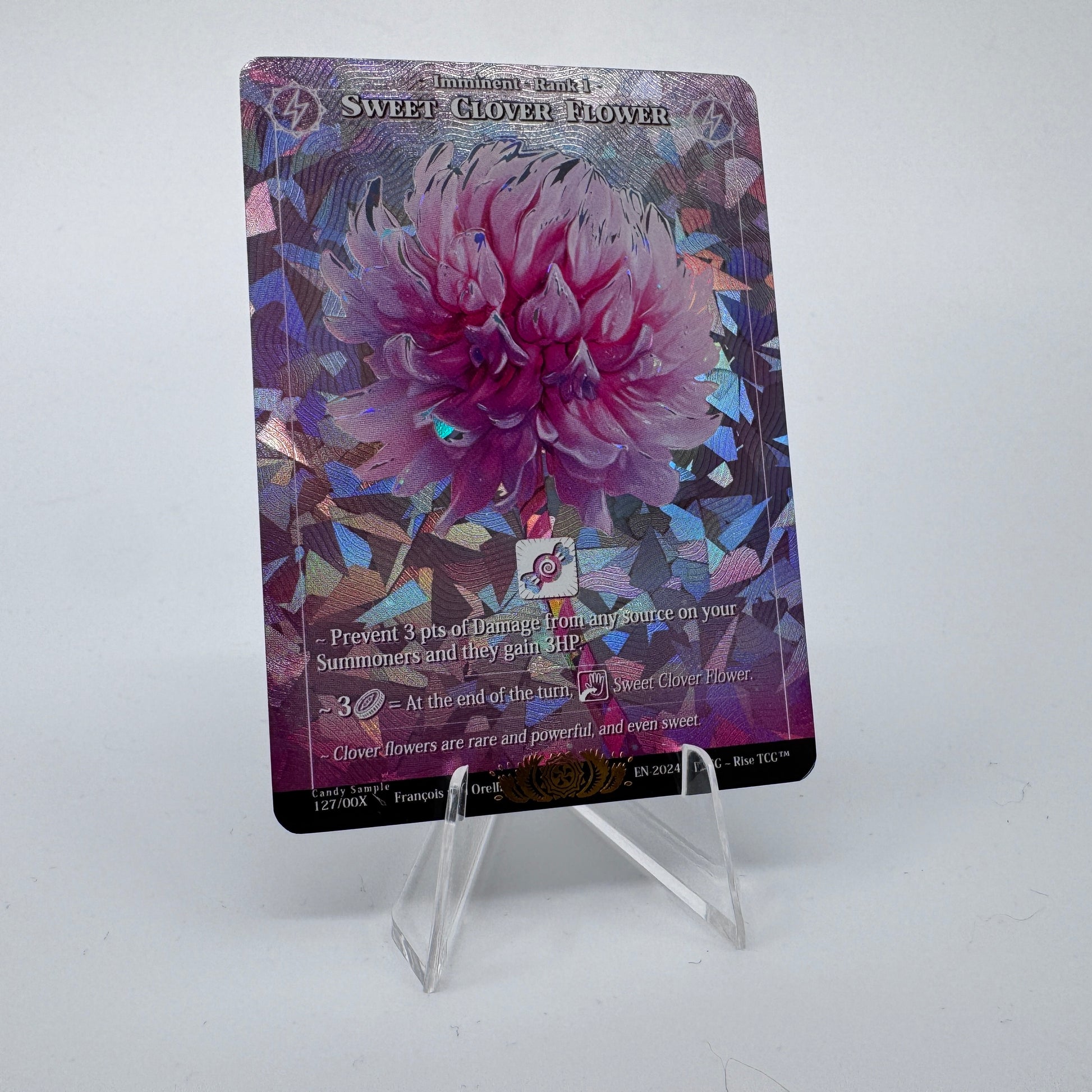 #136 Sweet Clover Flower | 127/00X | Cracked Ice | Candy Sample | Legendary (EN)