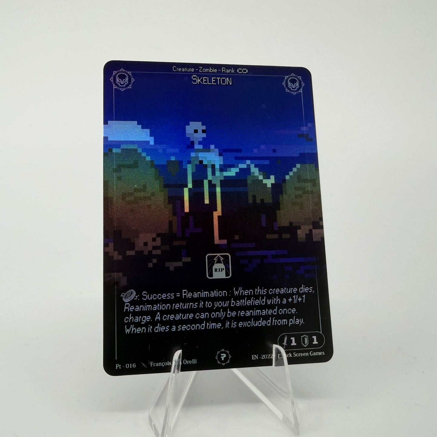 #140 Skeleton | Pt - 016 | Holo | Patreon | Common (EN)