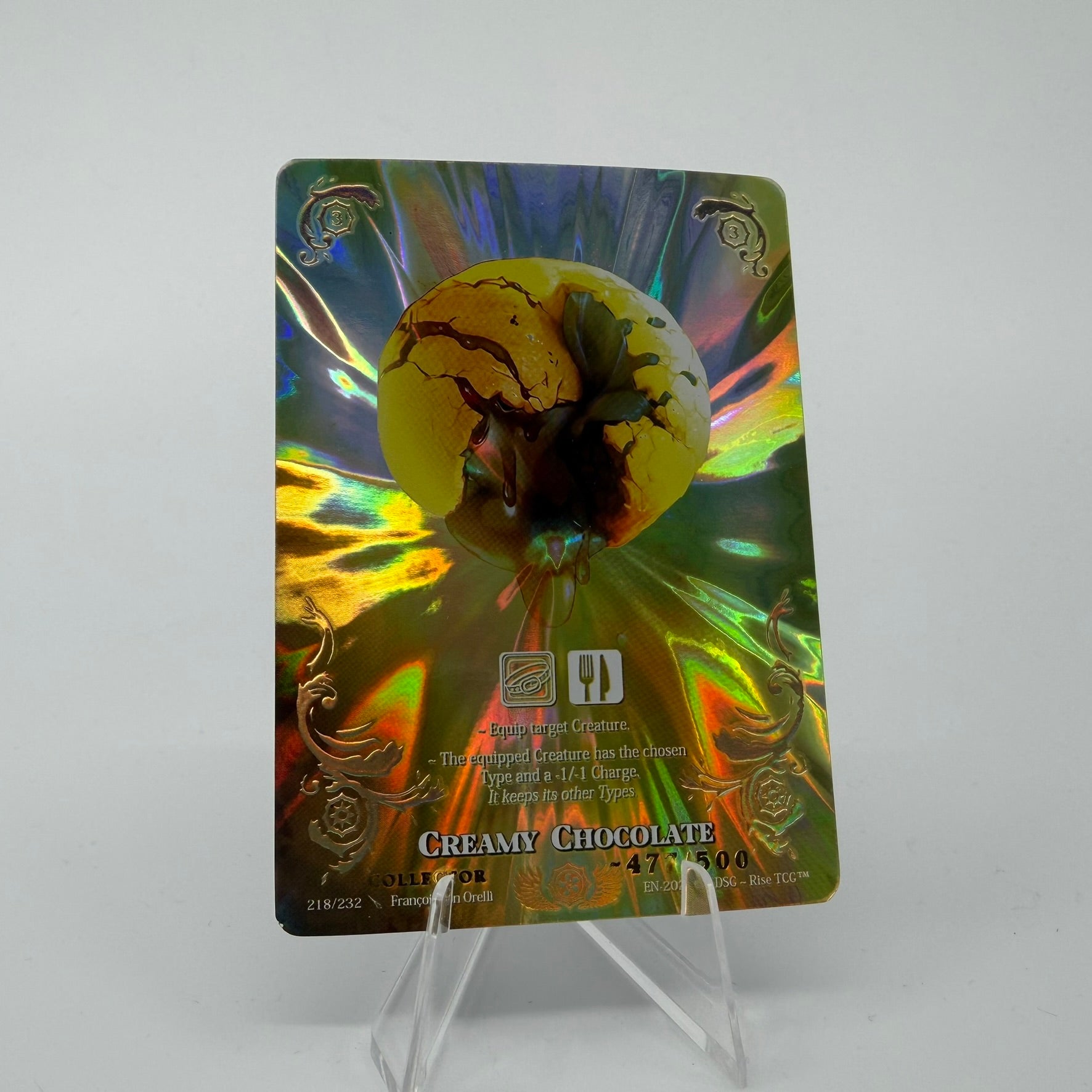 #142 Creamy Chocolate | 218/232 | Collector 477/500 | Candypocalypse | Rare (EN)