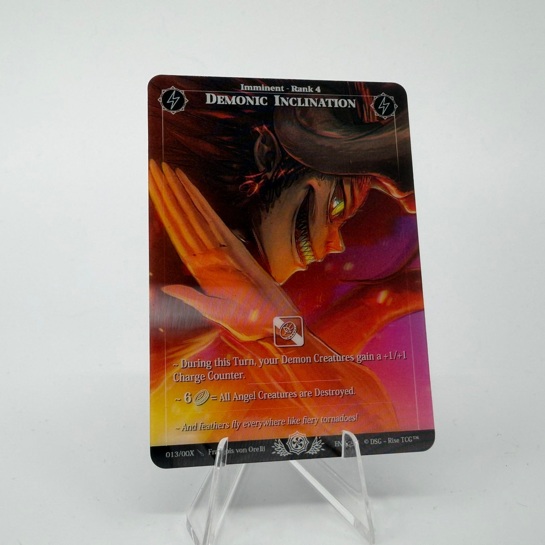 #143 Demonic Inclination | 013/00X | Depth Lenticular | Precious Pack | Uncommon (EN)