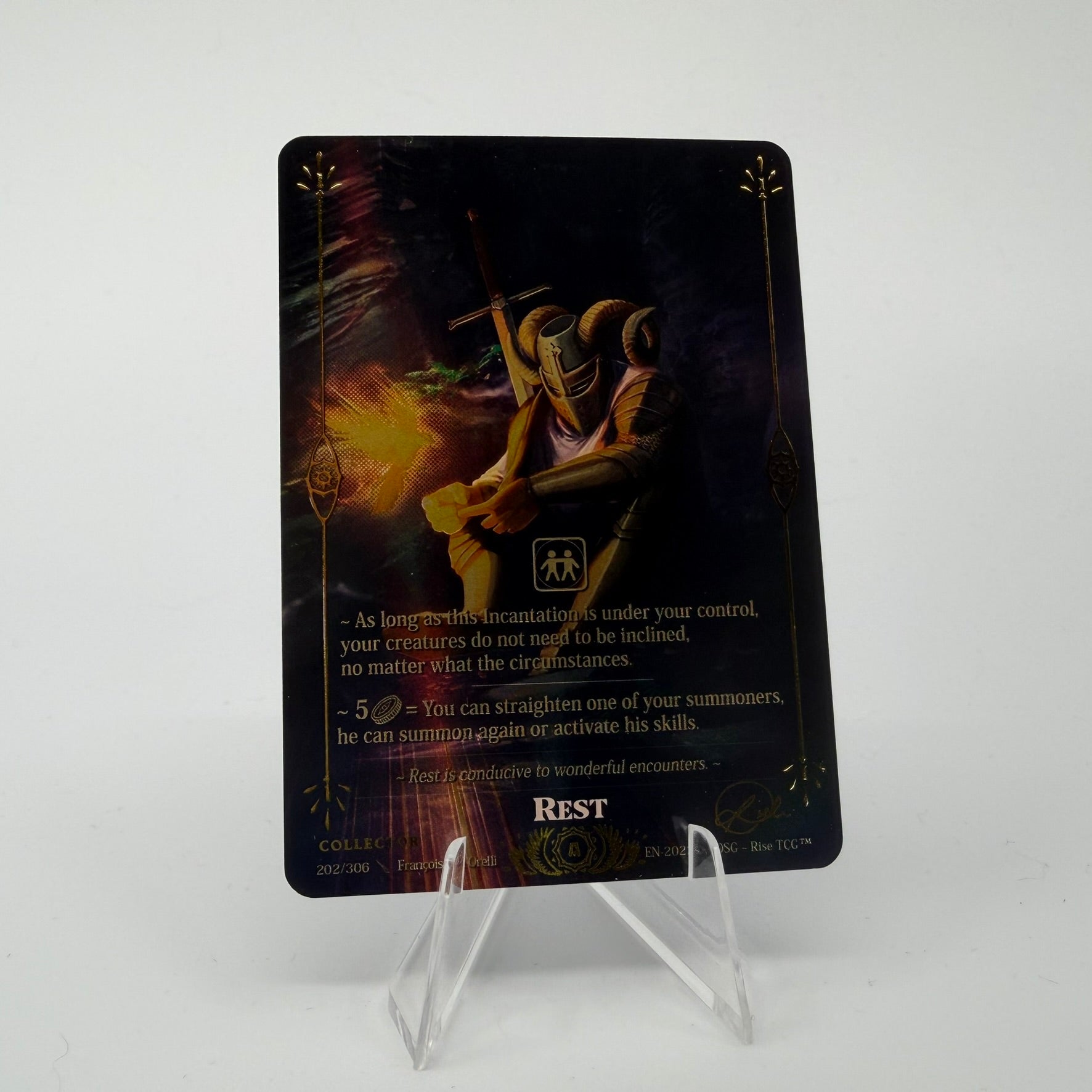 #152 Rest | 202/306 | Collector Test Matte | Test | Legendary (EN)