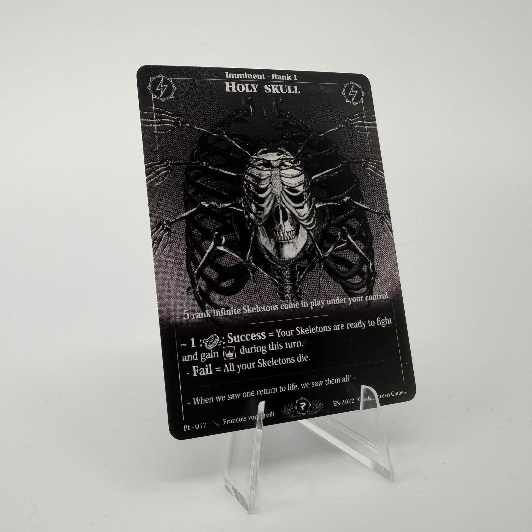 #155 Holy Skull | Pt - 017 | Non Holo | Patreon | Rare (EN)