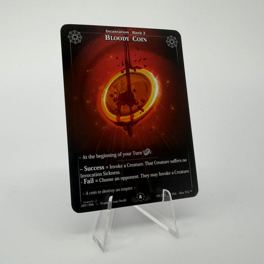 #156 Bloody Coin | 287/306 | Non Holo | Sample 2 | Uncommon (EN)
