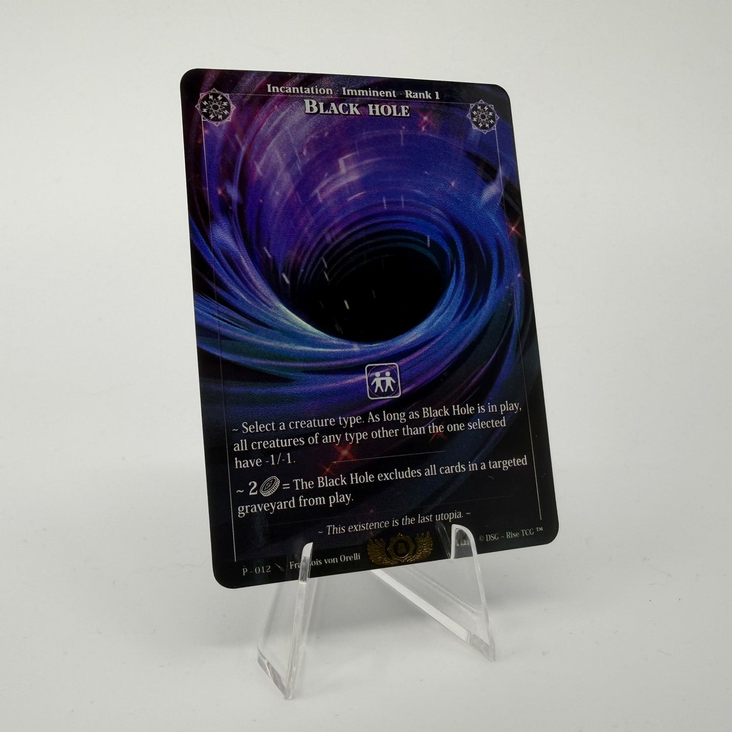 #157 Black Hole */100 | P - 012 | Holo | Patreon Promo | Rare (EN)