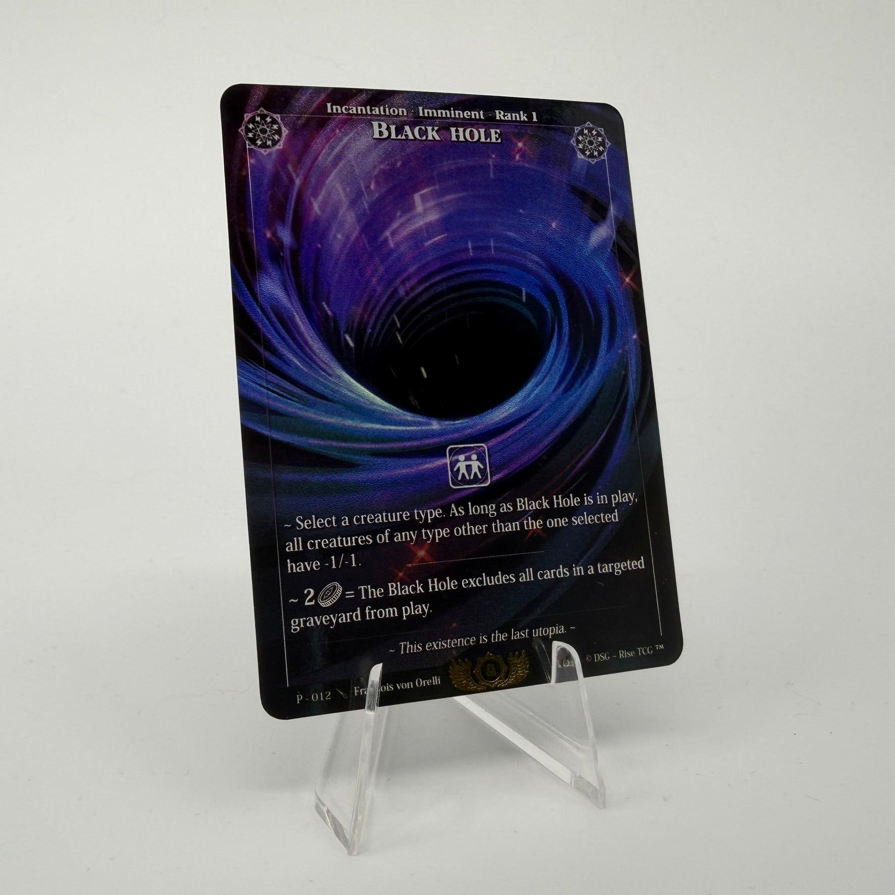 #157 Black Hole */100 | P - 012 | Holo | Patreon Promo | Rare (EN)