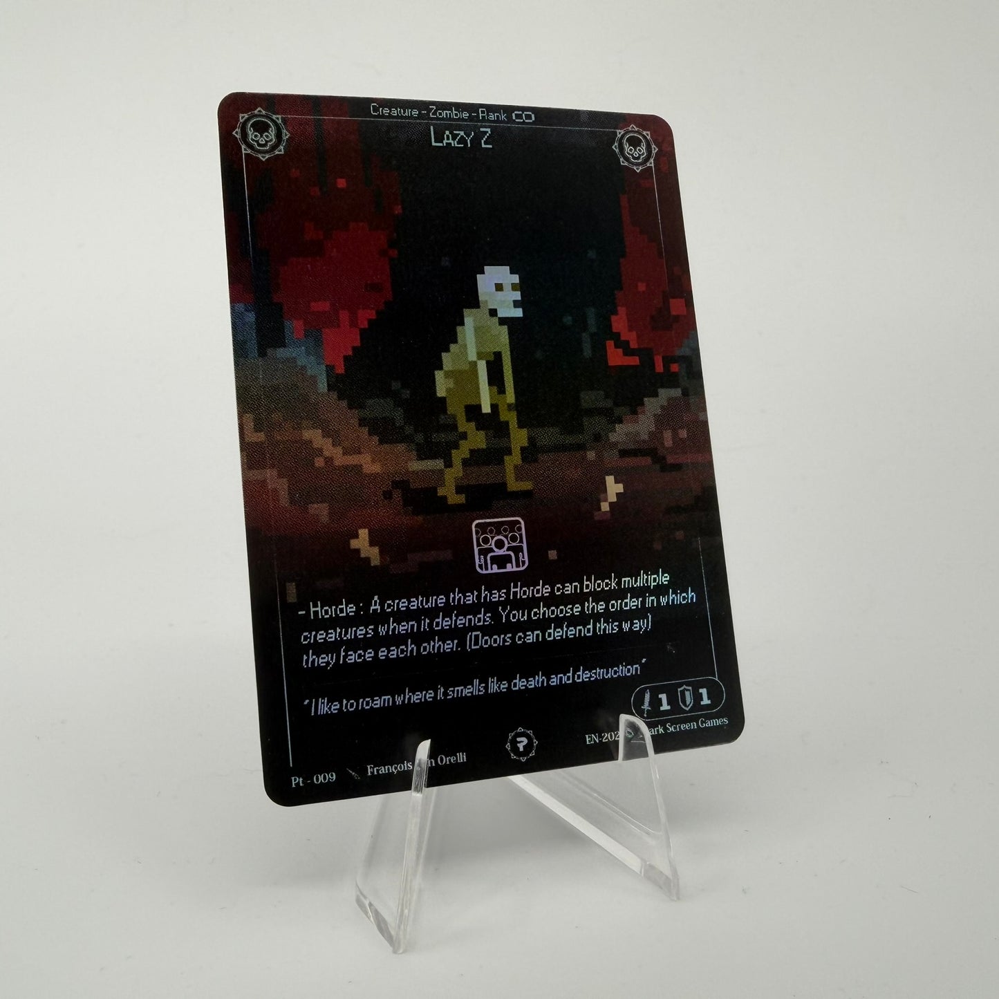 #158 Lazy Z | Pt - 009 | Holo | Patreon | Common (EN)