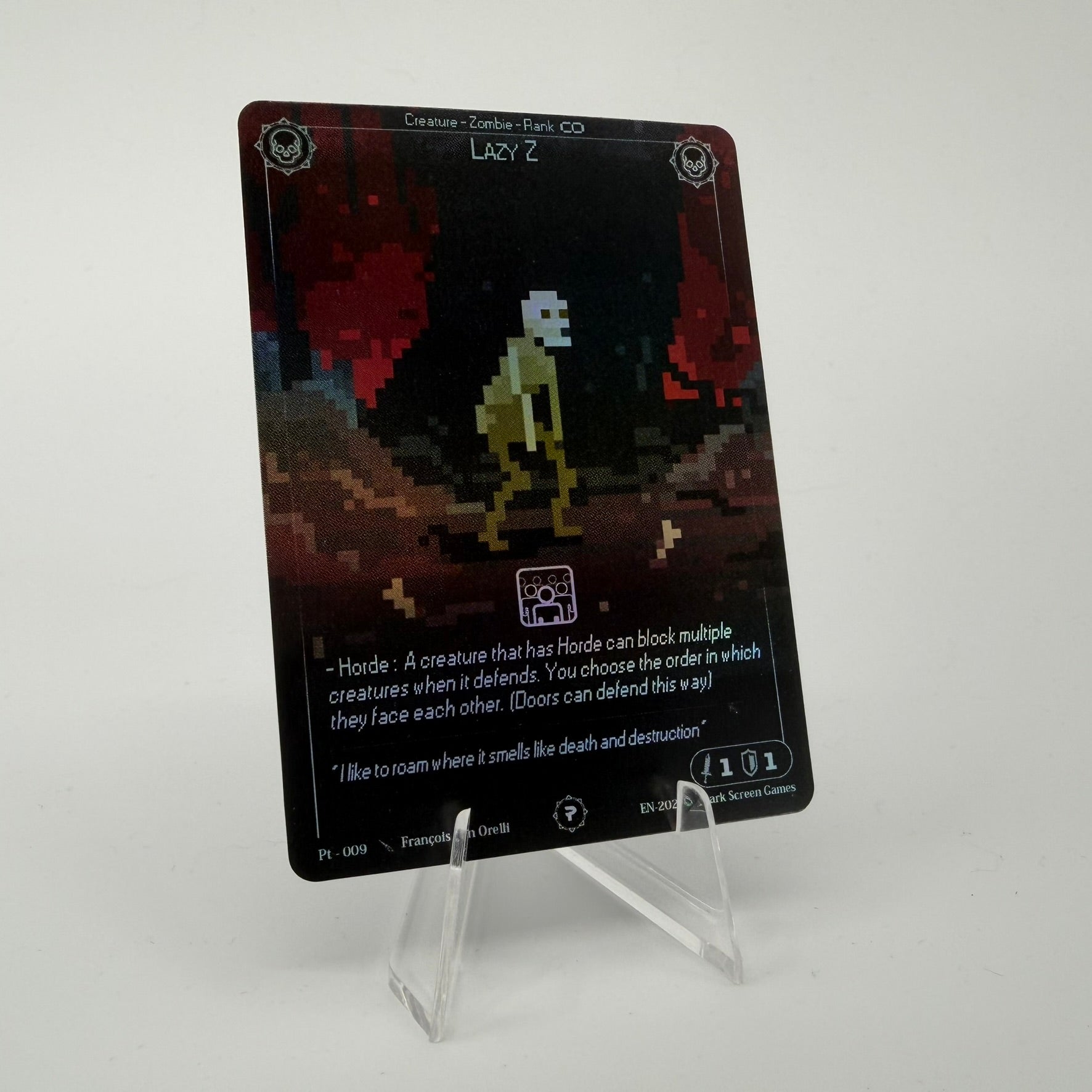 #158 Lazy Z | Pt - 009 | Holo | Patreon | Common (EN)