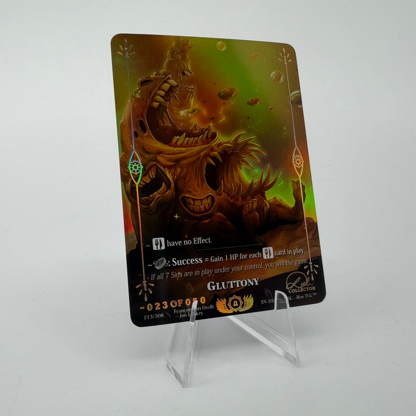 #161 Gluttony | 213/308 | Collector 023/050 | Alpha | Rare (EN)