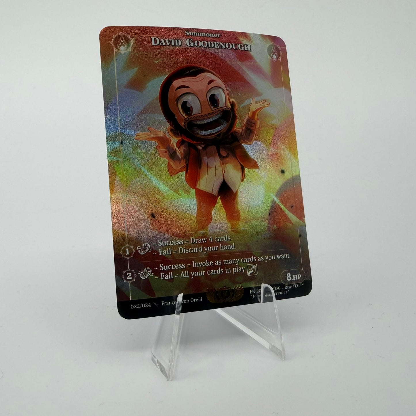 #164 David Goodenough | 022/024 | Holo | Kickstarter Stretch Goal | Rare (EN)