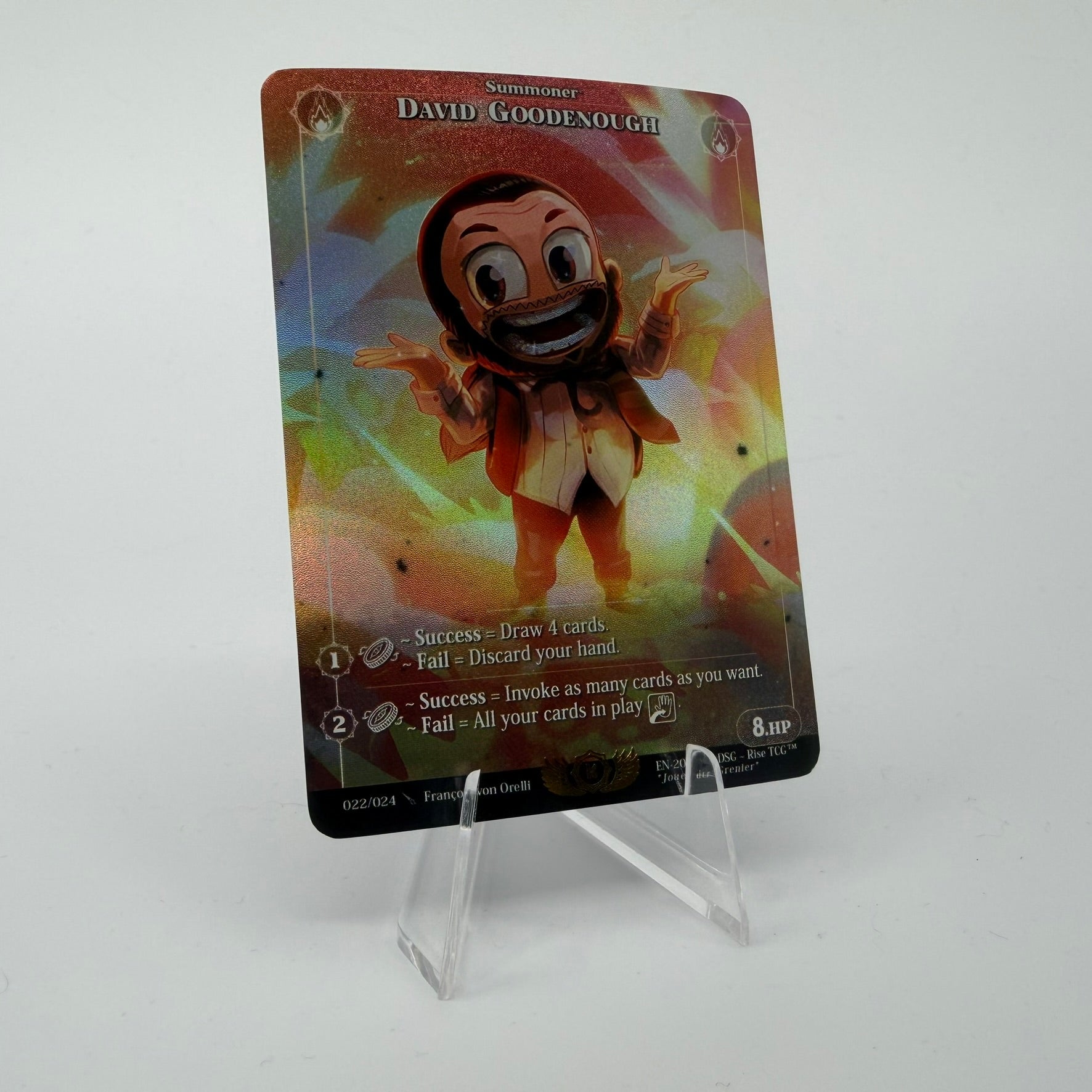 #164 David Goodenough | 022/024 | Holo | Kickstarter Stretch Goal | Rare (EN)