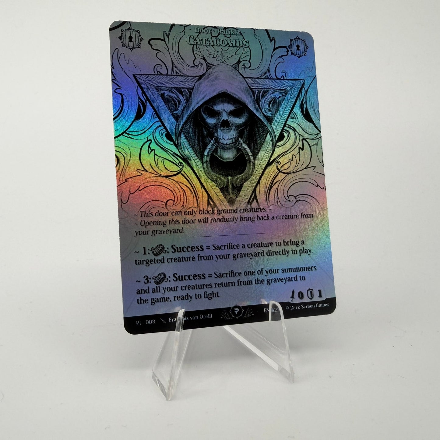 #165 Catacombs | Pt - 003 | Holo | Patreon | Uncommon (EN)