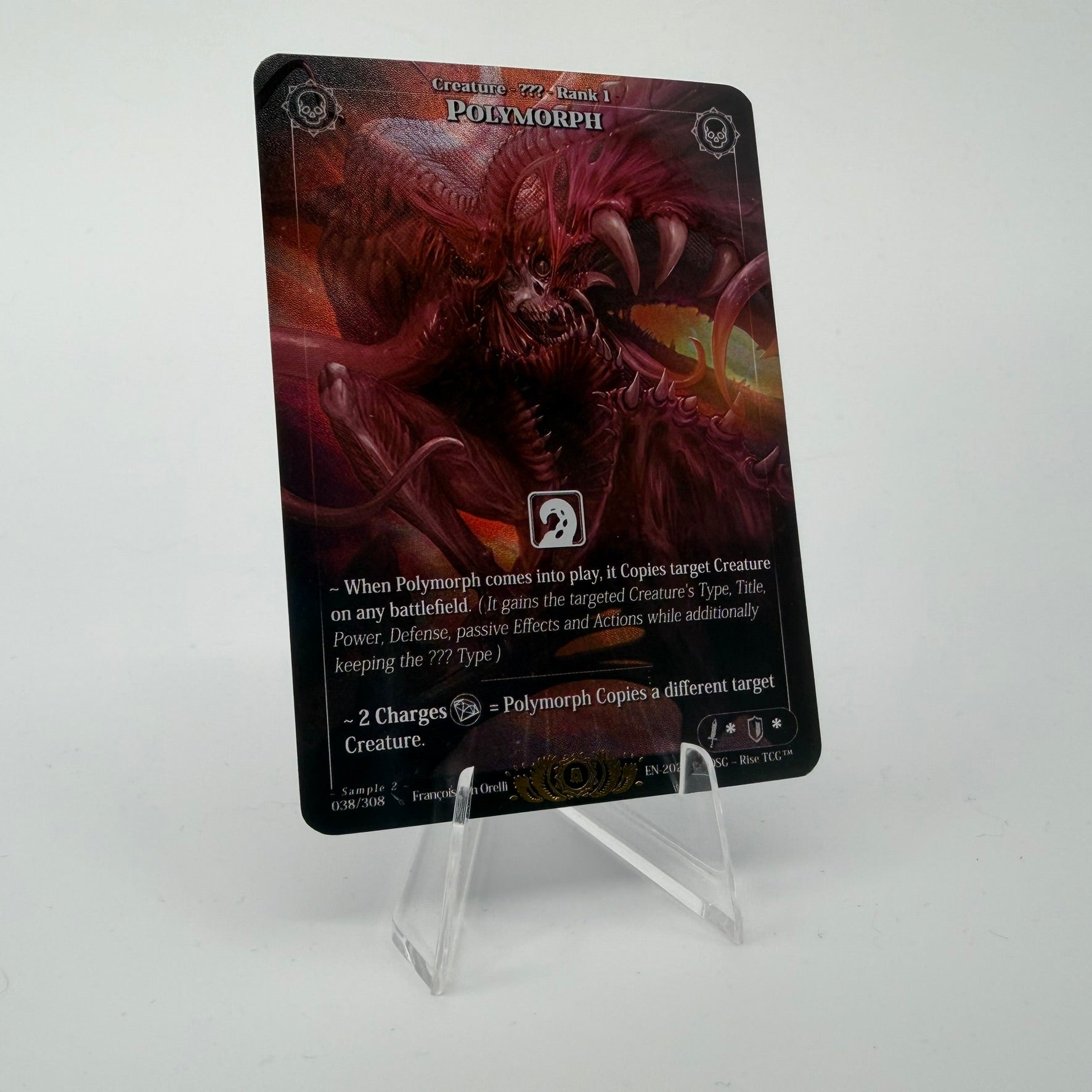 #168 Polymorph | 038/308 | Holo | Sample 2 | Legendary (EN)