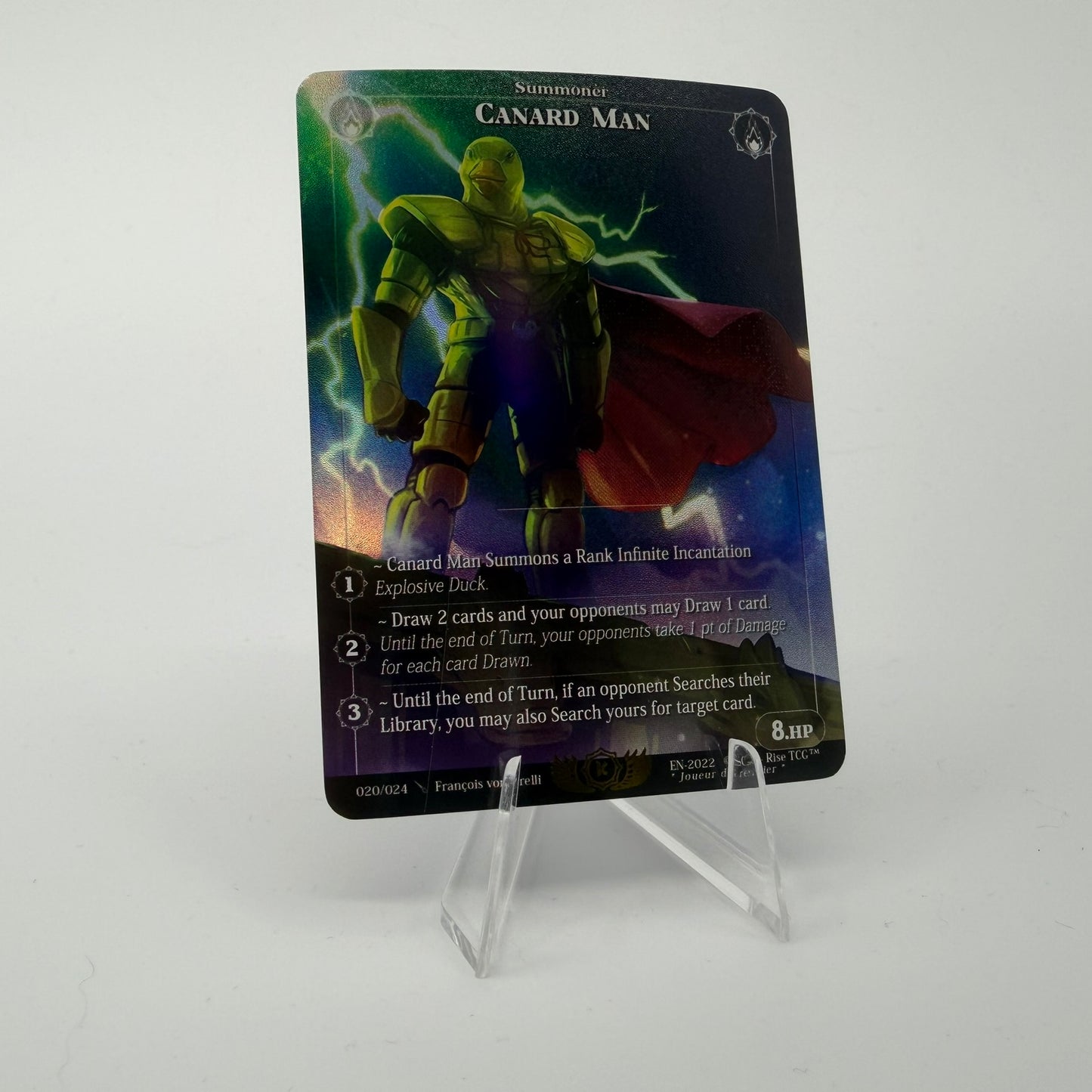 #169 Canard Man | 020/024 | Holo | Kickstarter Stretch Goal | Rare (EN)