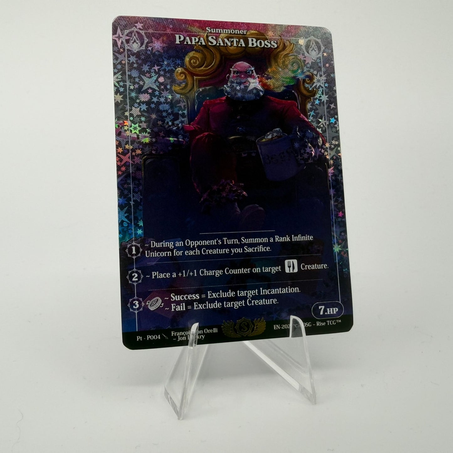 #175 Papa Santa Boss | Pt - P004 | Holo | Prestige 2023 Promo | Rare (EN)
