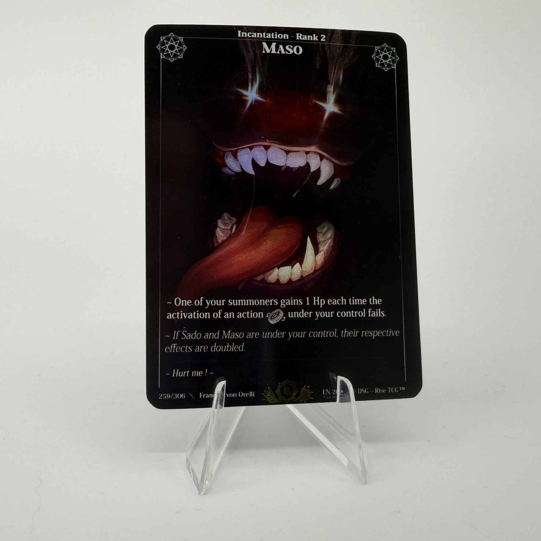 #186 Maso | 259/306 | Holo | Sample-C | Uncommon (EN)