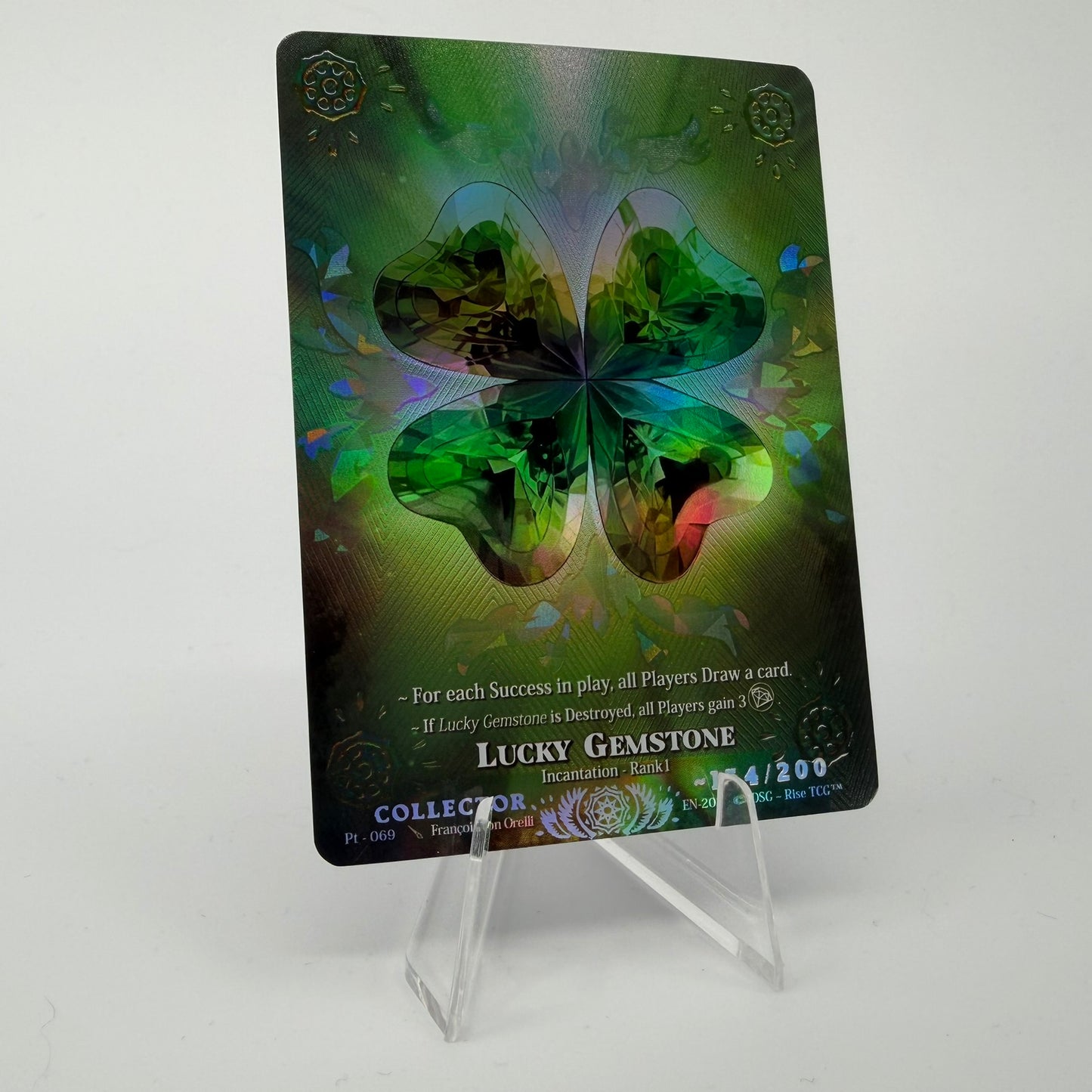#189 Lucky Gemstone | Pt - 069 | Collector 154/200 | Prestige 2023 | Legendary (EN)