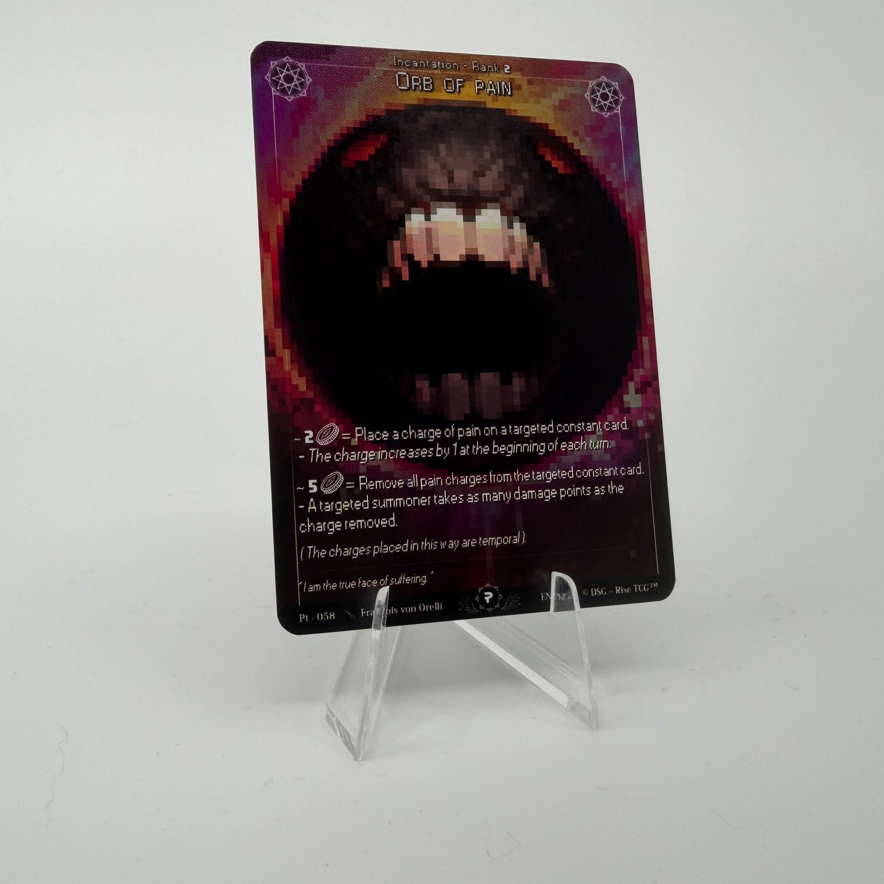 #191 Orb Of Pain | Pt - 058 | Non Holo | Patreon | Uncommon (EN)