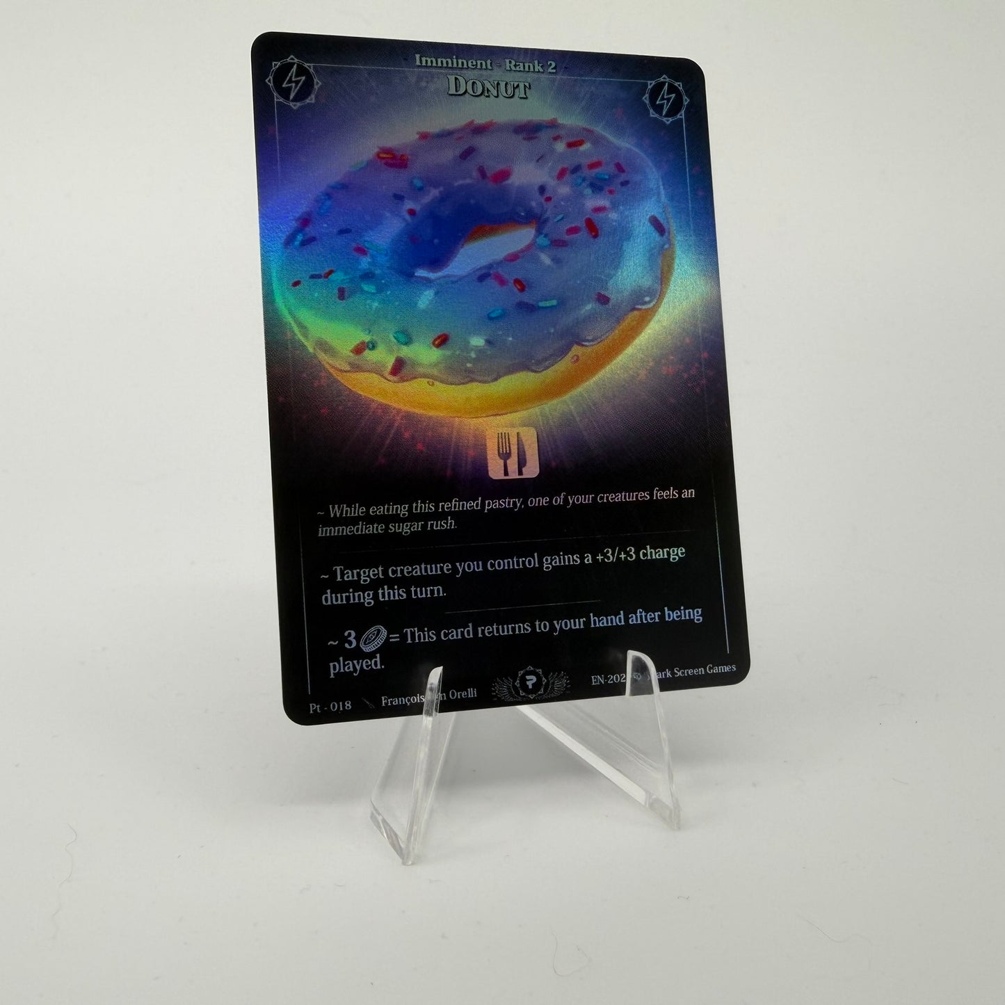 #192 Donut | Pt - 018 | Holo | Patreon | Rare (EN)