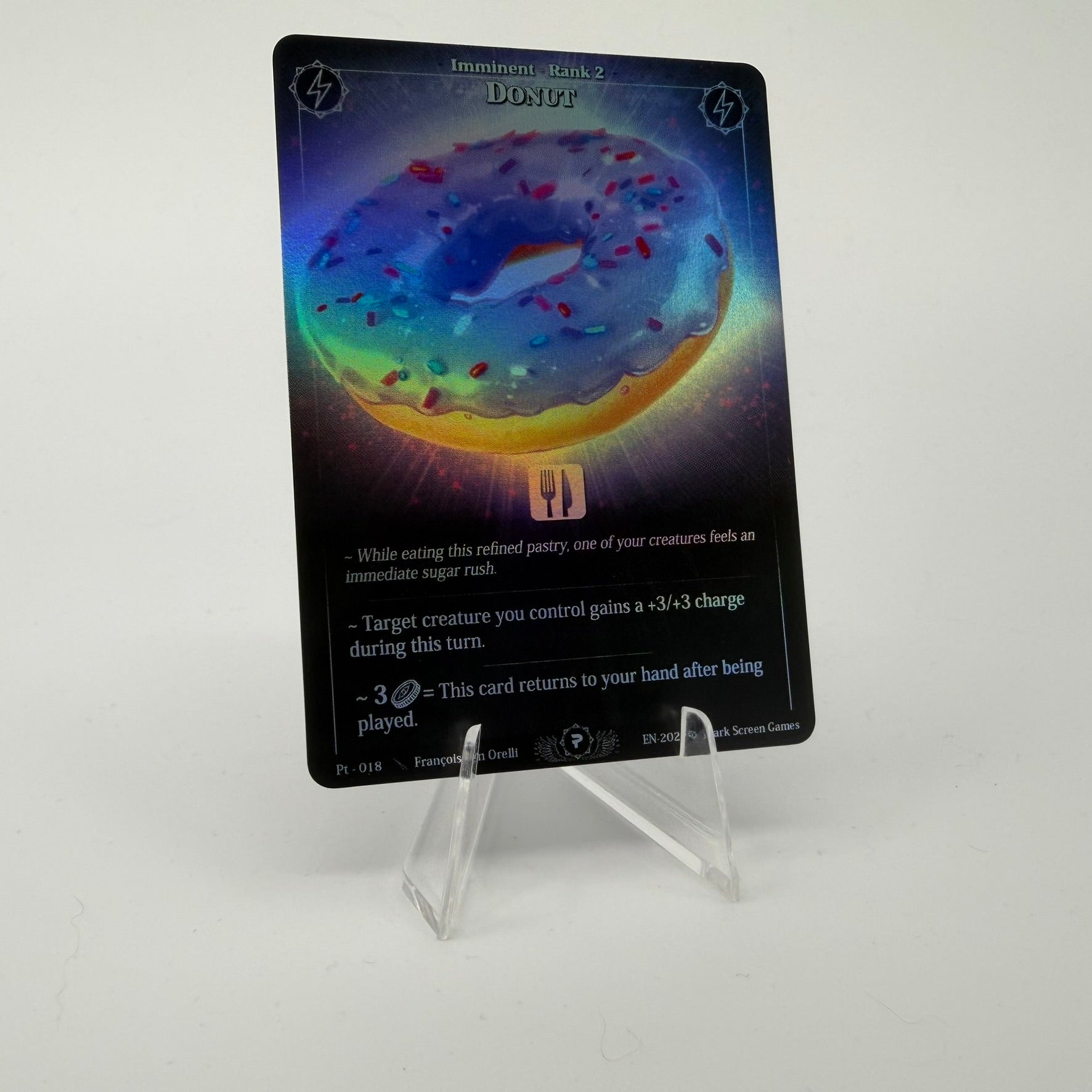 #192 Donut | Pt - 018 | Holo | Patreon | Rare (EN)