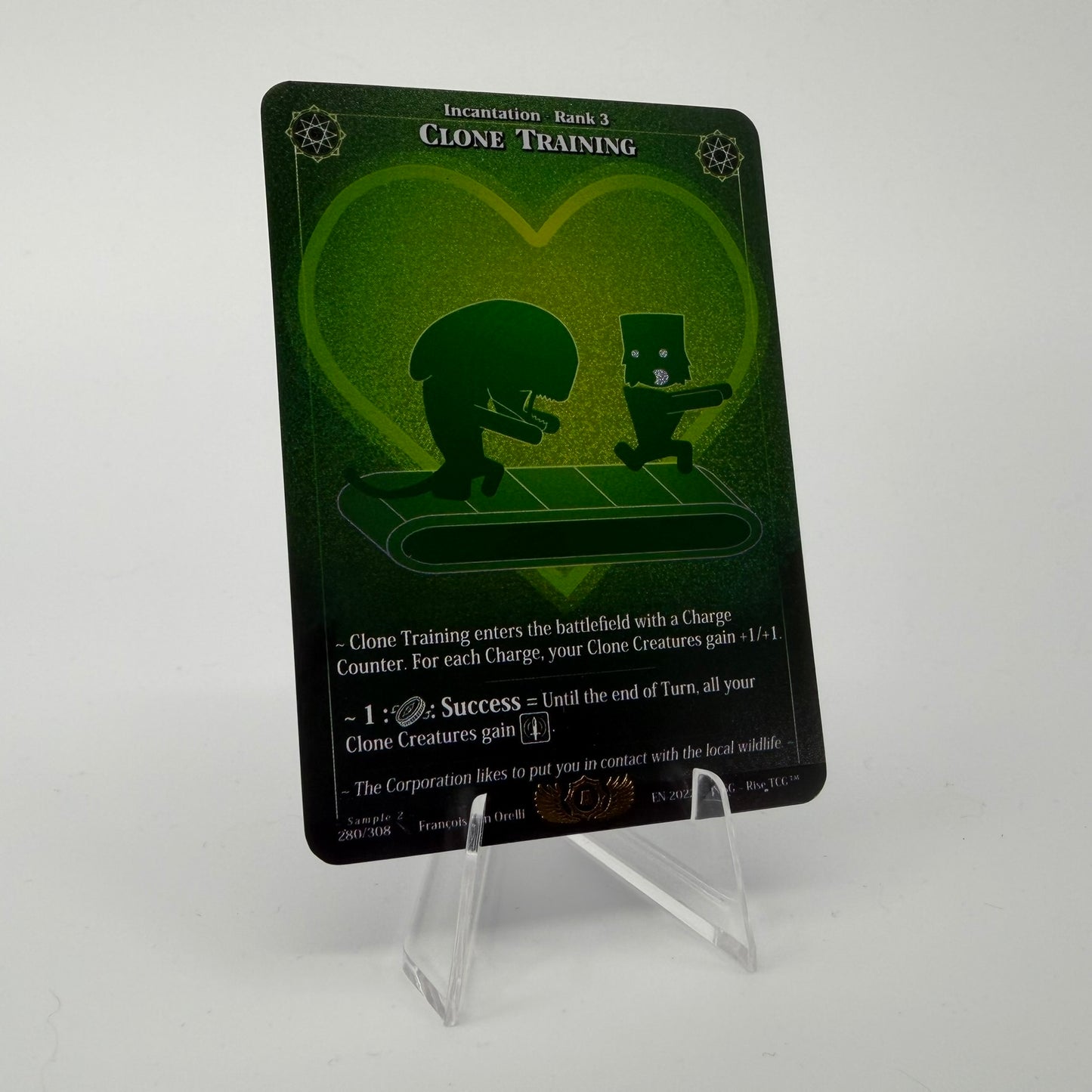 #194 Clone Training | 280/308 | Holo | Sample 2 | Rare (EN)