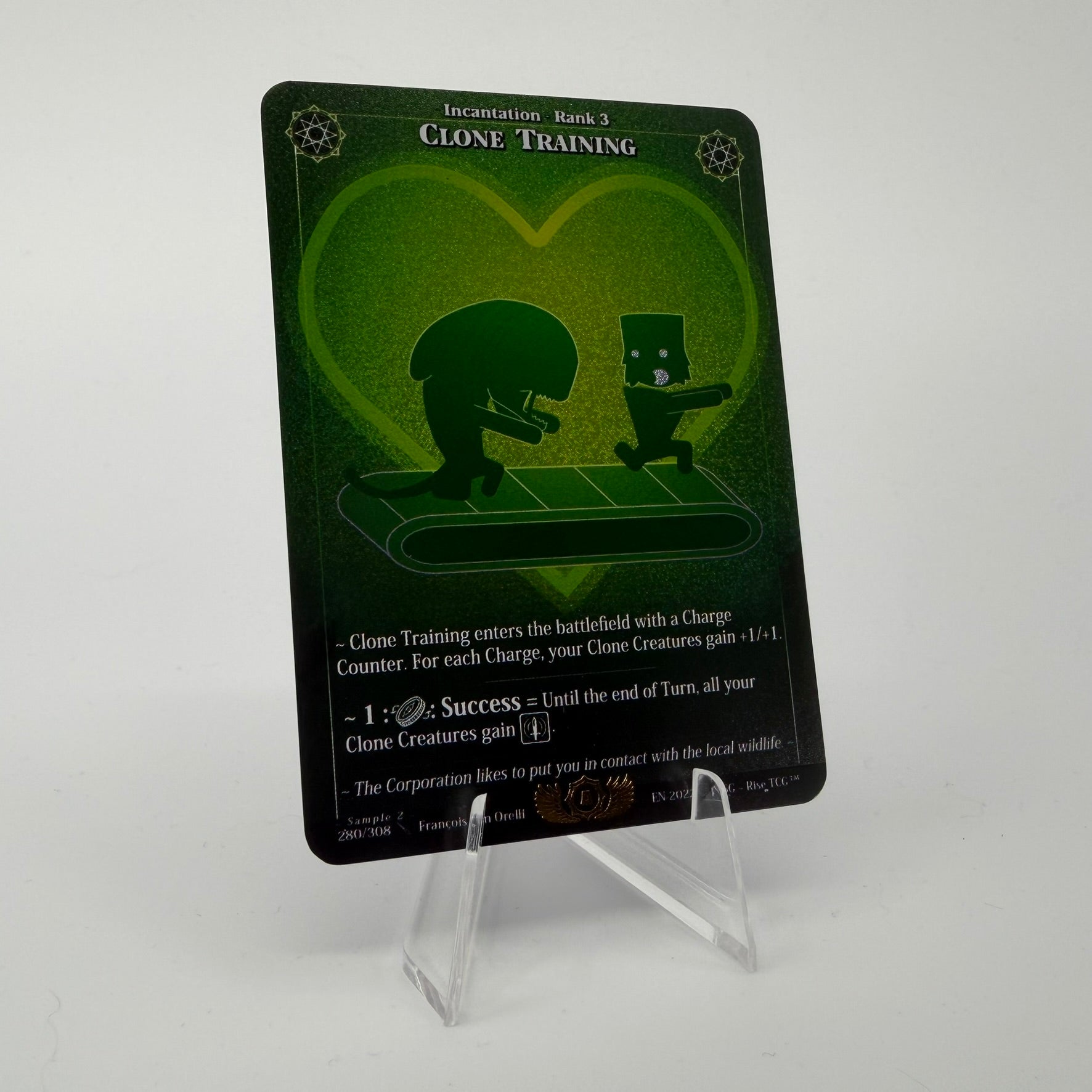 #194 Clone Training | 280/308 | Holo | Sample 2 | Rare (EN)