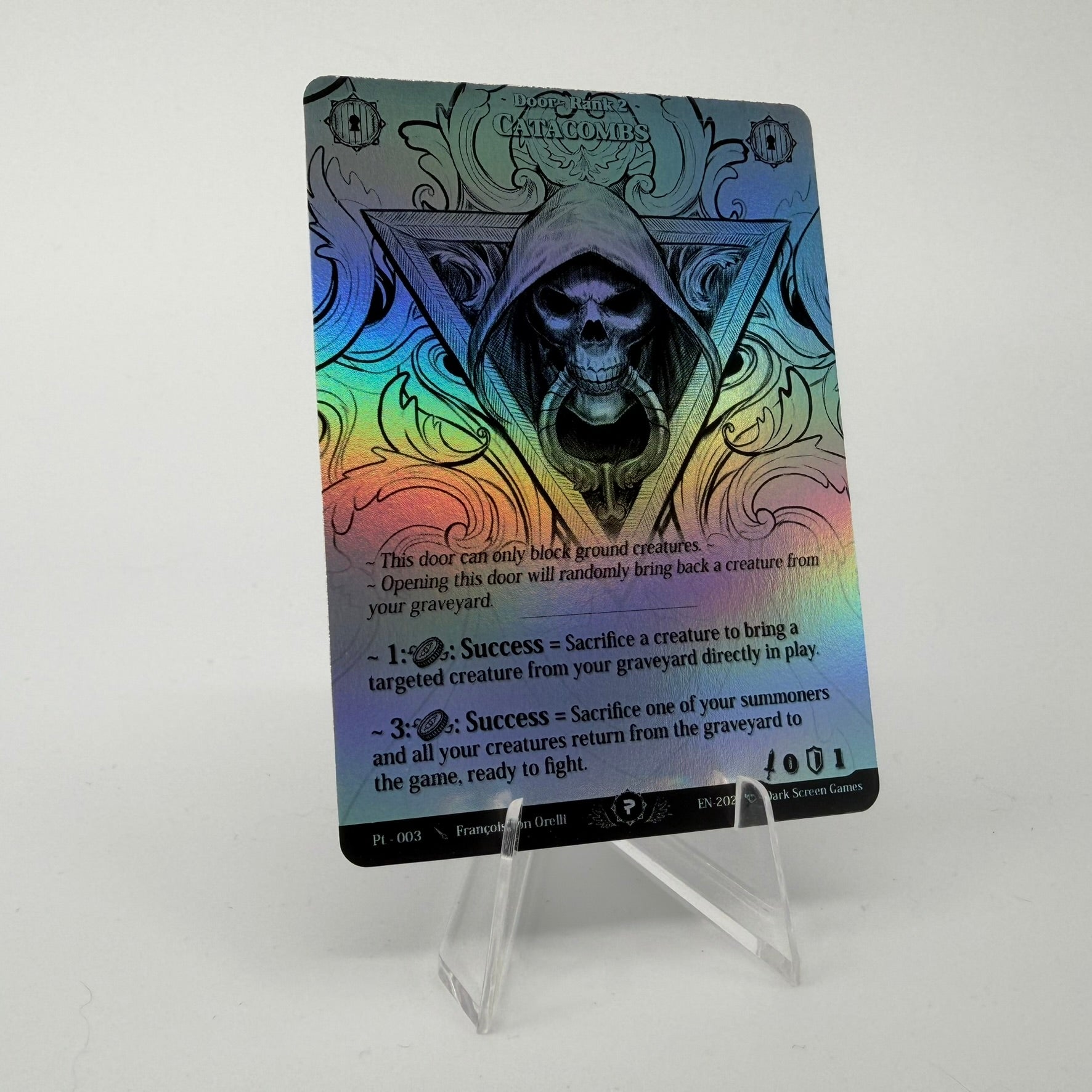 #201 Catacombs | Pt - 003 | Holo | Patreon | Uncommon (EN)