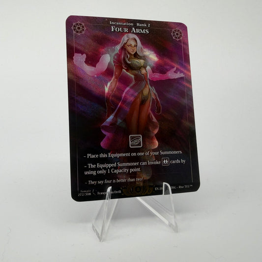 #203 Four Arms | 272/308 | Holo | Sample 2 | Legendary (EN)